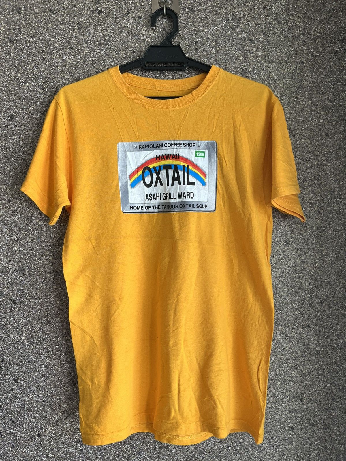 image of Vintage Hawaii Oxtail Ft39 in Yellow, Men's (Size Medium)