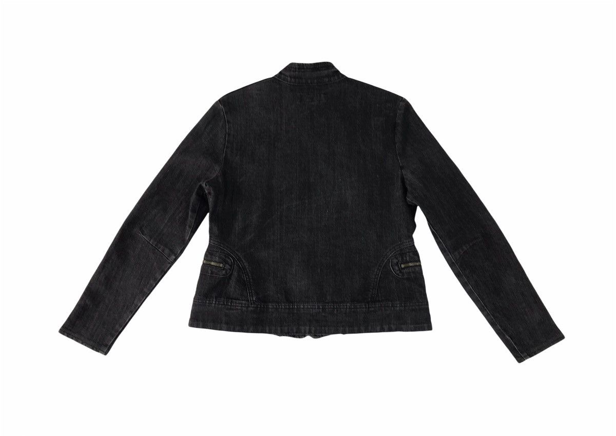 Japanese Brand × Vintage Vintage Baccini Black Jacket Zipper Fashion Size US M / EU 48-50 / 2 - 2 Thumbnail