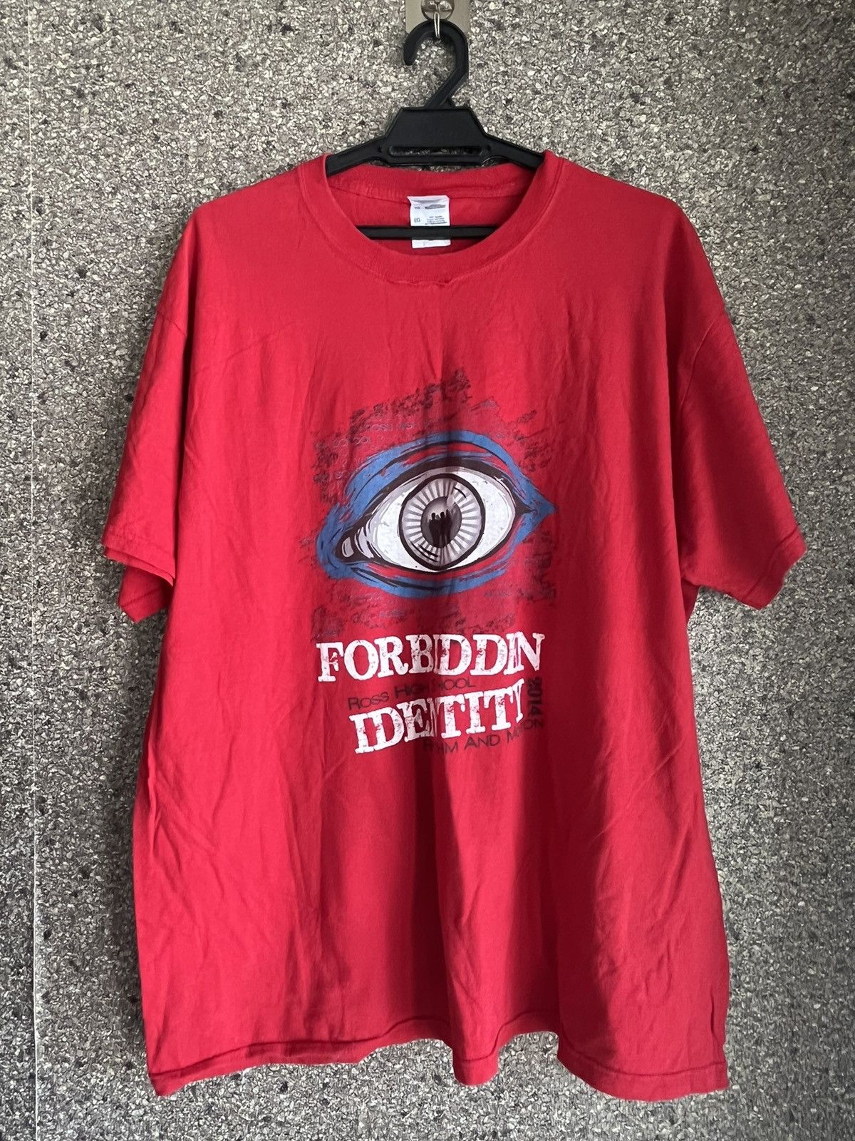 image of Vintage Forbidden Identity Ft39 in Red, Men's (Size XL)