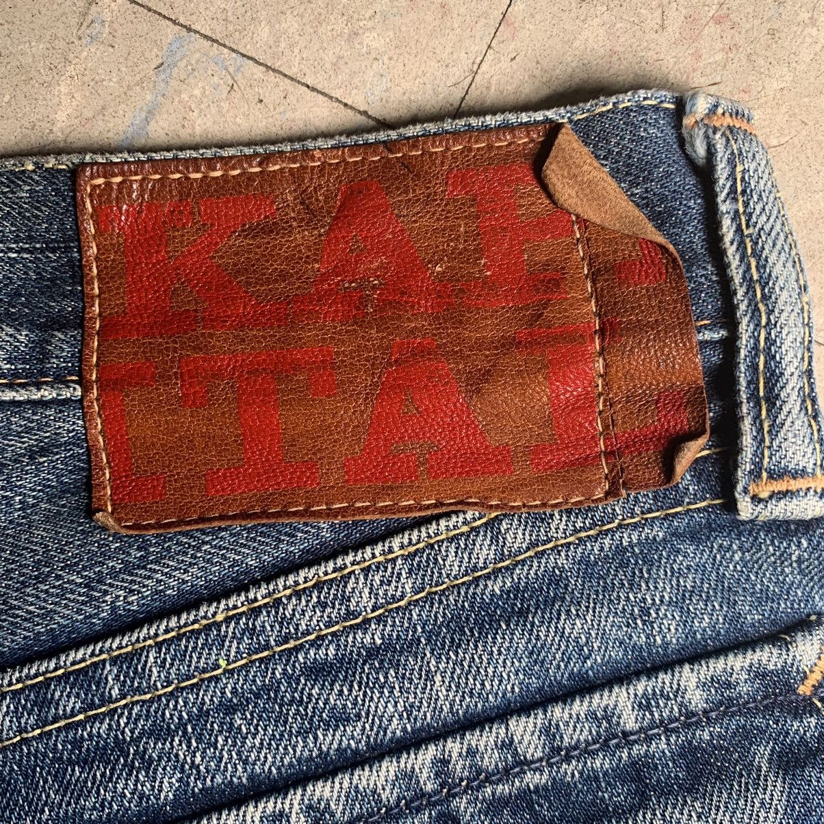 Kapital × Kapital Kountry Kapital Distressed Repaired Flared Denim Jeans 28x27 Size US 28 / EU 44 - 10 Thumbnail