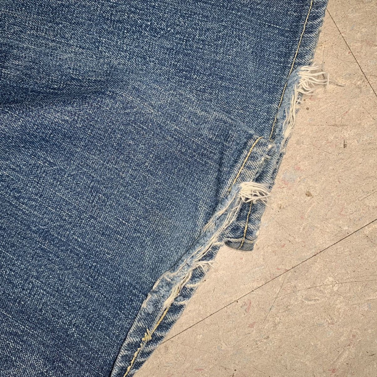 Kapital × Kapital Kountry Kapital Distressed Repaired Flared Denim Jeans 28x27 Size US 28 / EU 44 - 11 Thumbnail
