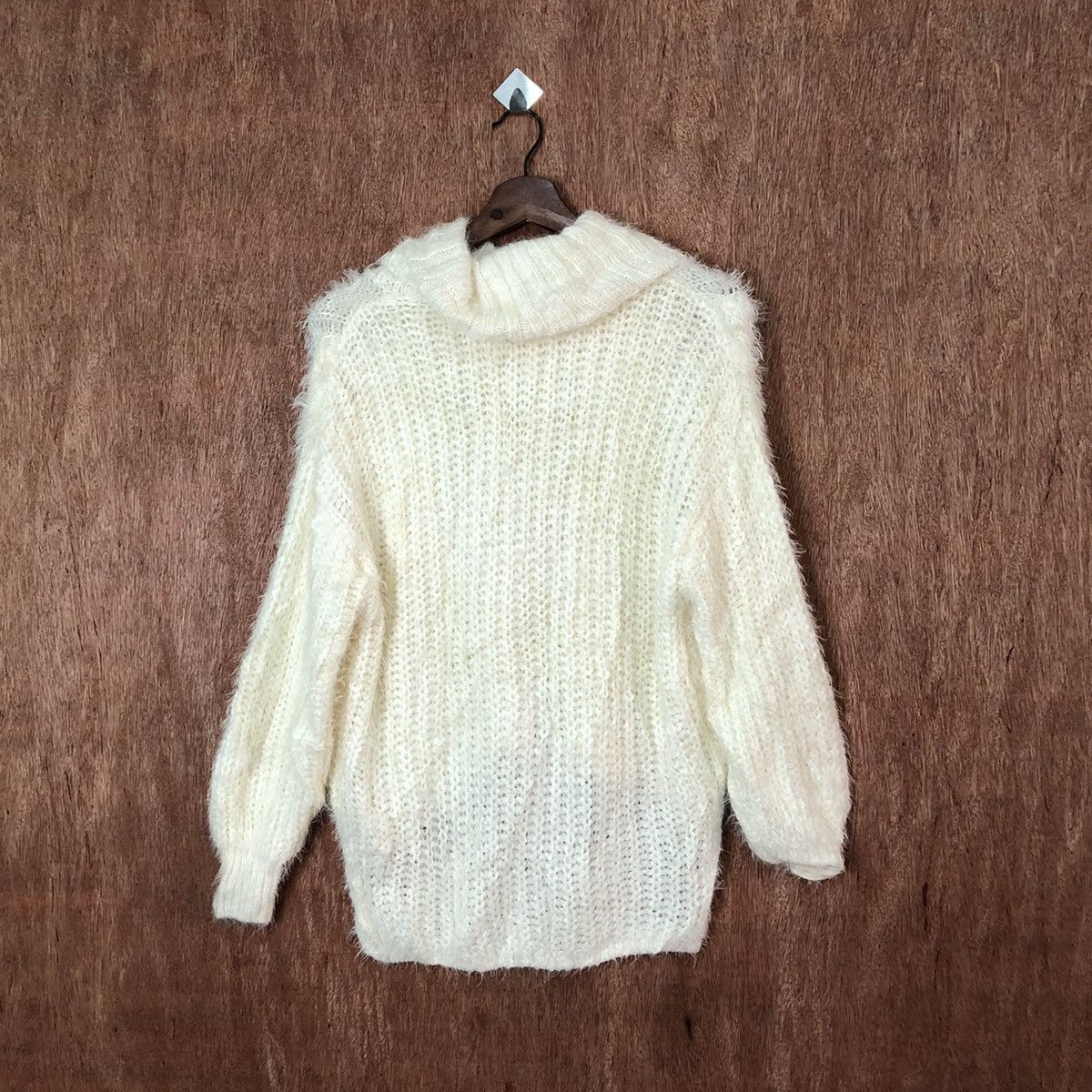 Homespun Knitwear × Japanese Brand × Vintage Heather Shag Shaggy Fur Mohair Knitwear #6459 Size US M / EU 48-50 / 2 - 6 Thumbnail