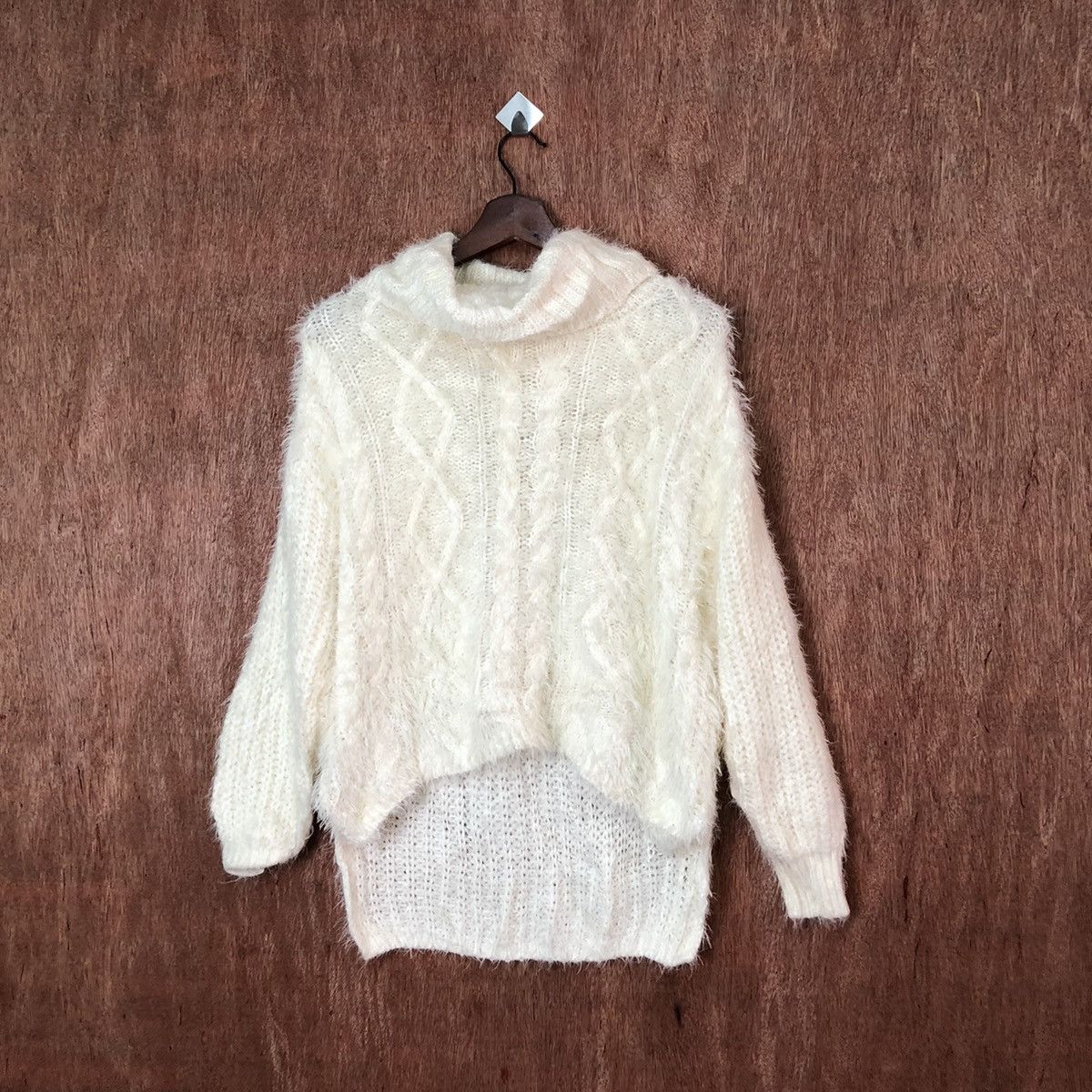 Homespun Knitwear × Japanese Brand × Vintage Heather Shag Shaggy Fur Mohair Knitwear #6459 Size US M / EU 48-50 / 2 - 1 Thumbnail