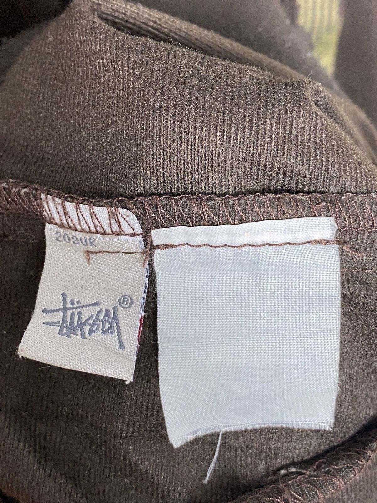 Rap Tees × Stussy Vintage Stussy Needles Brown Tracktop / Travis Flacko Scott Size US L / EU 52-54 / 3 - 6 Thumbnail