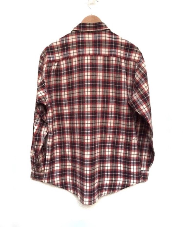 Vintage 🔥Laurent Benom Paris Long Sleeve Check Shirts Size US L / EU 52-54 / 3 - 2 Thumbnail