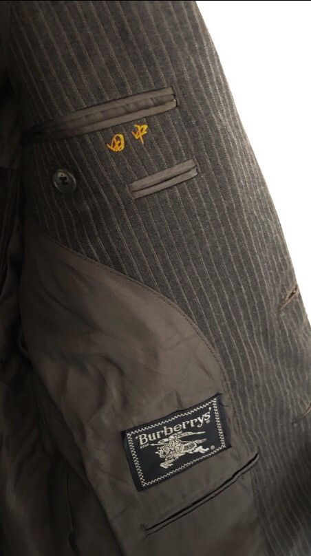 Vintage 🔥Burberry Nice Striped Blazer Size US S / EU 44-46 / 1 - 7 Thumbnail
