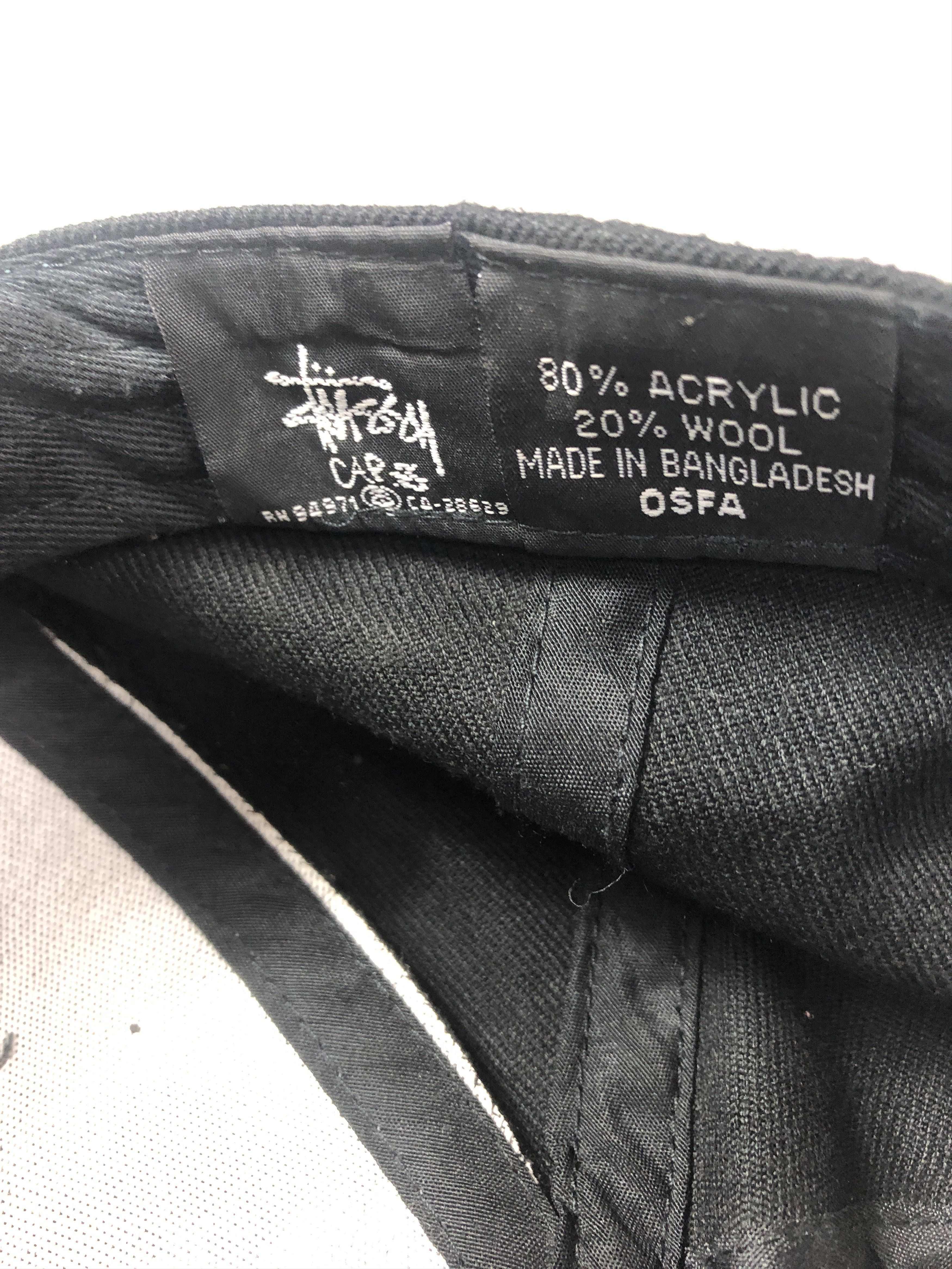 Stussy monogram logo cap hat 29382 - 877 55 Size ONE SIZE - 3 Thumbnail