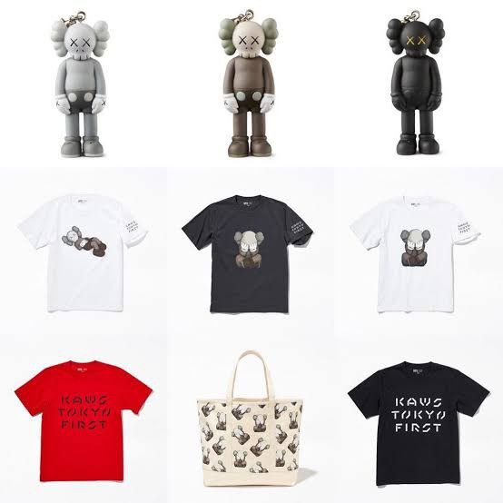 Kaws × Uniqlo Uniqlo x KAWS Tokyo First Companion Tee 2021 Size US L / EU 52-54 / 3 - 8 Thumbnail