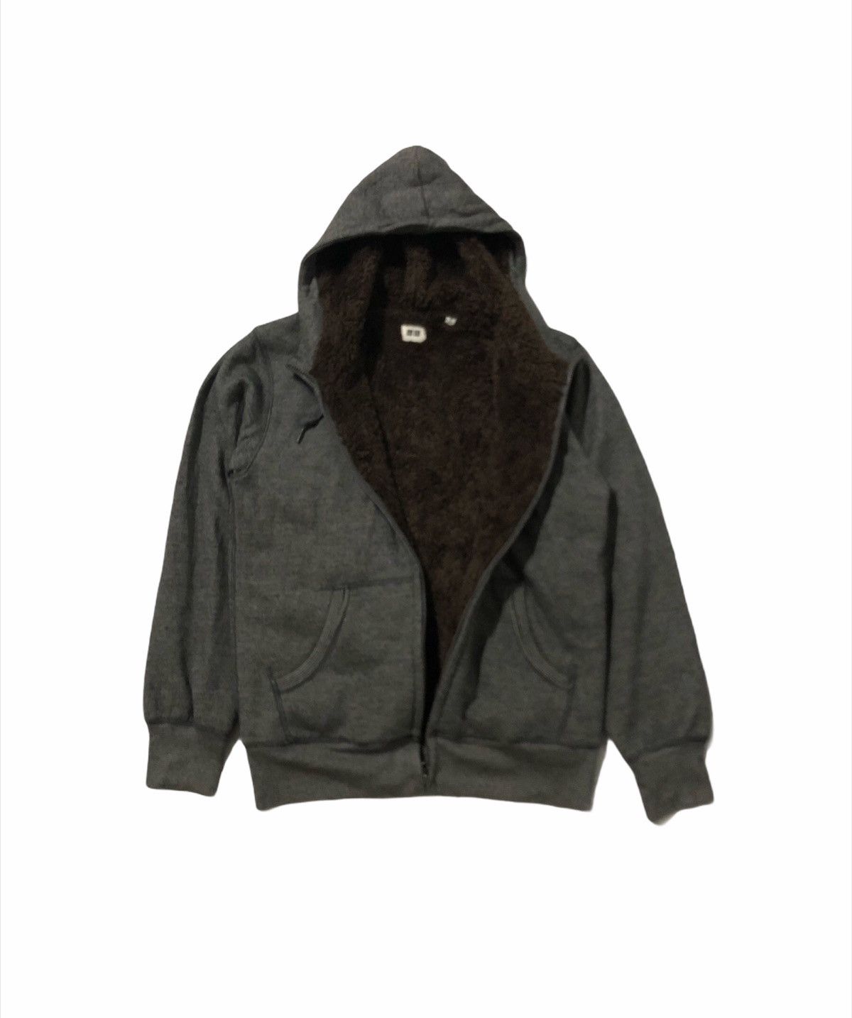 Japanese Brand × Uniqlo 🔥Uniqlo Zipper Jacket Fleece Sherpa Inside With Hoodies Size US M / EU 48-50 / 2 - 5 Thumbnail