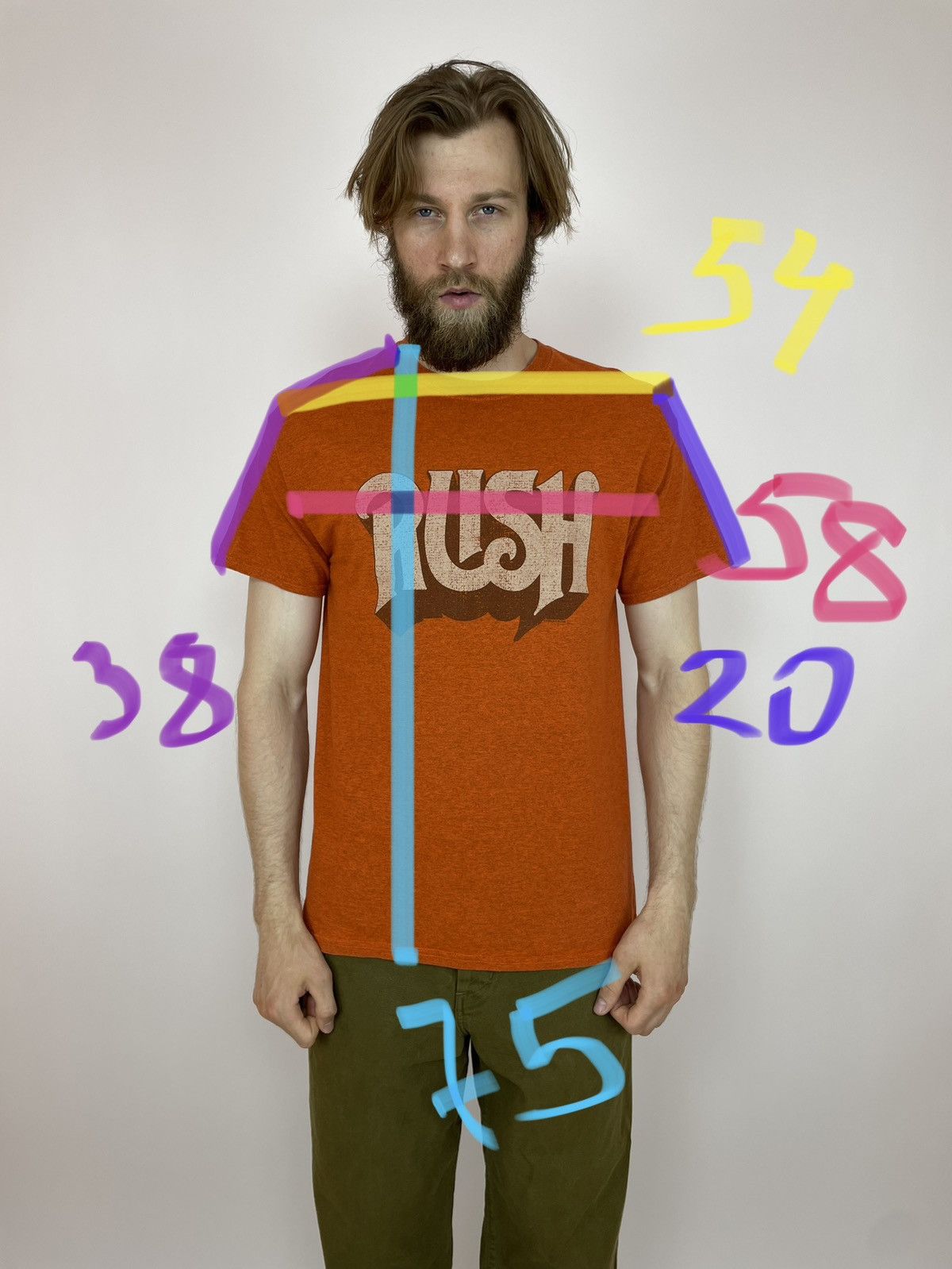 Gildan × Vintage RUSH GILDAN T-shirt 2012 size Large Size US L / EU 52-54 / 3 - 10 Thumbnail