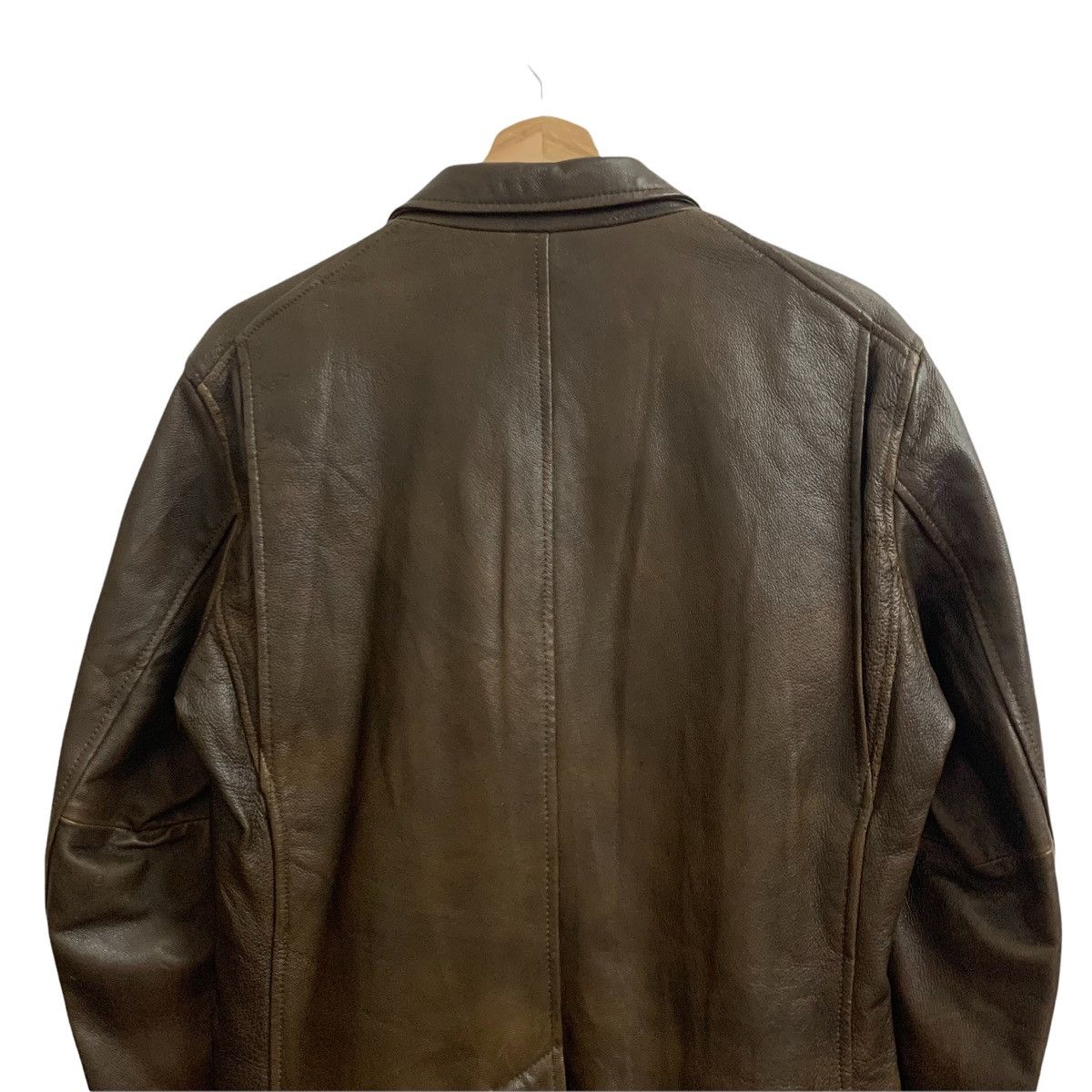 Nicole Club Nicole Club For Men Leather Button Jacket Size US S / EU 44-46 / 1 - 8 Thumbnail