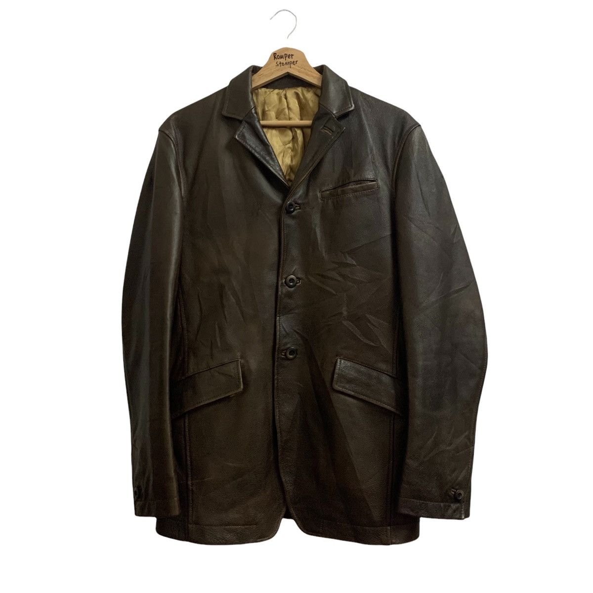 ジャケット・アウター NICOLE CLUB leather jacket archive NICOLE CLUB FOR MEN Early 00s Multi-pocket 'Fireman' Hooded