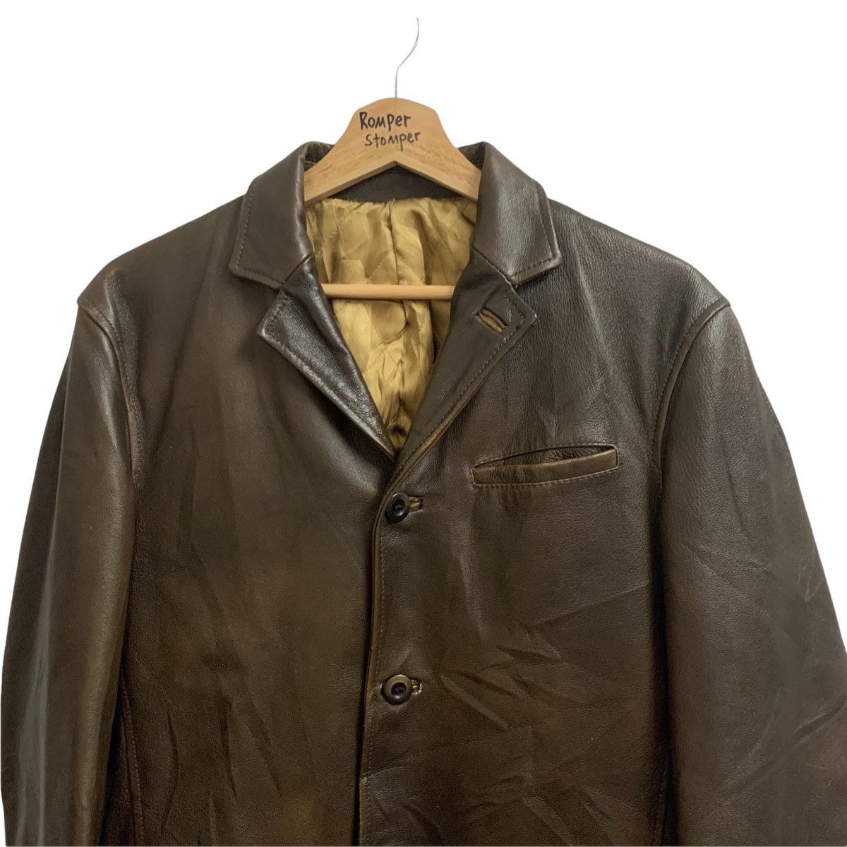 Nicole Club Nicole Club For Men Leather Button Jacket Size US S / EU 44-46 / 1 - 2 Thumbnail