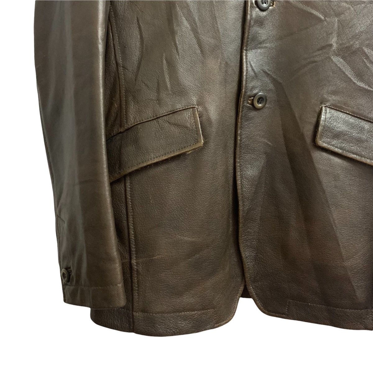 Nicole Club Nicole Club For Men Leather Button Jacket Size US S / EU 44-46 / 1 - 5 Thumbnail