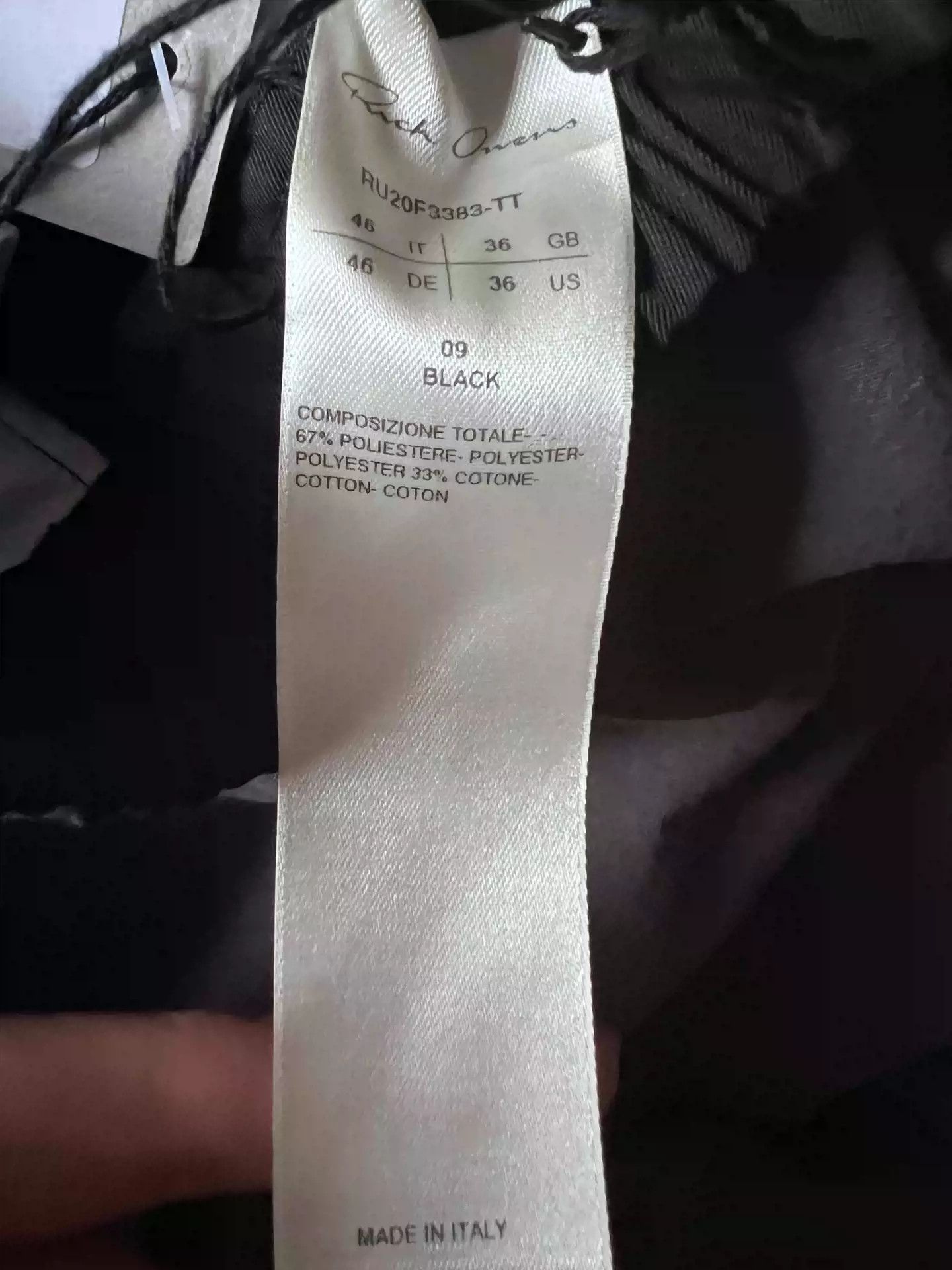 Rick Owens Rick Owens notched shorts Size US 30 / EU 46 - 4 Thumbnail