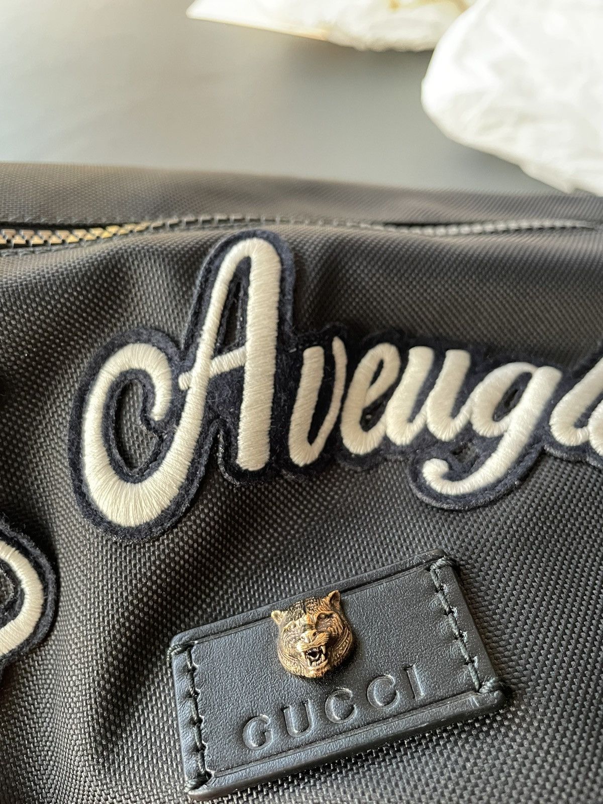 Gucci Rare $3k Brand New Super Runway Embroidery Backpack Bag Size ONE SIZE - 17 Thumbnail