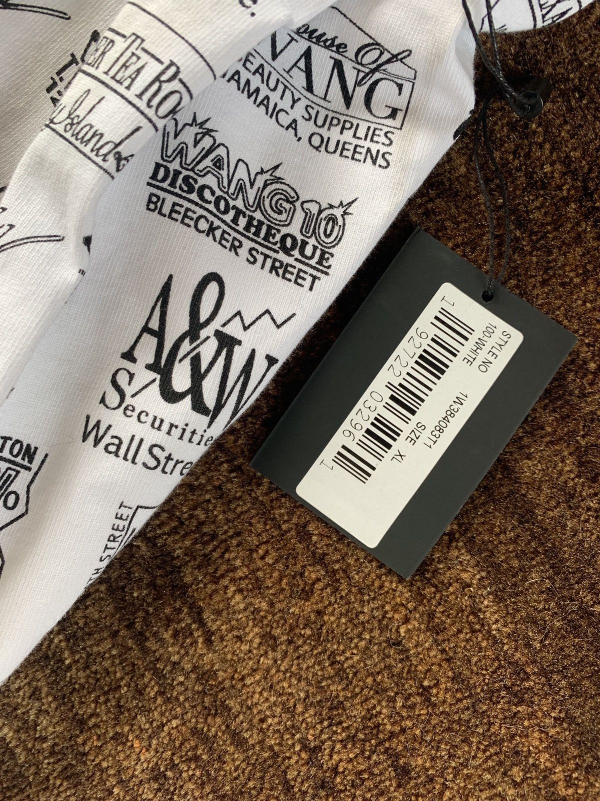 Alexander Wang Logo All Over Pants in White Size US 36 / EU 52 - 12 Thumbnail