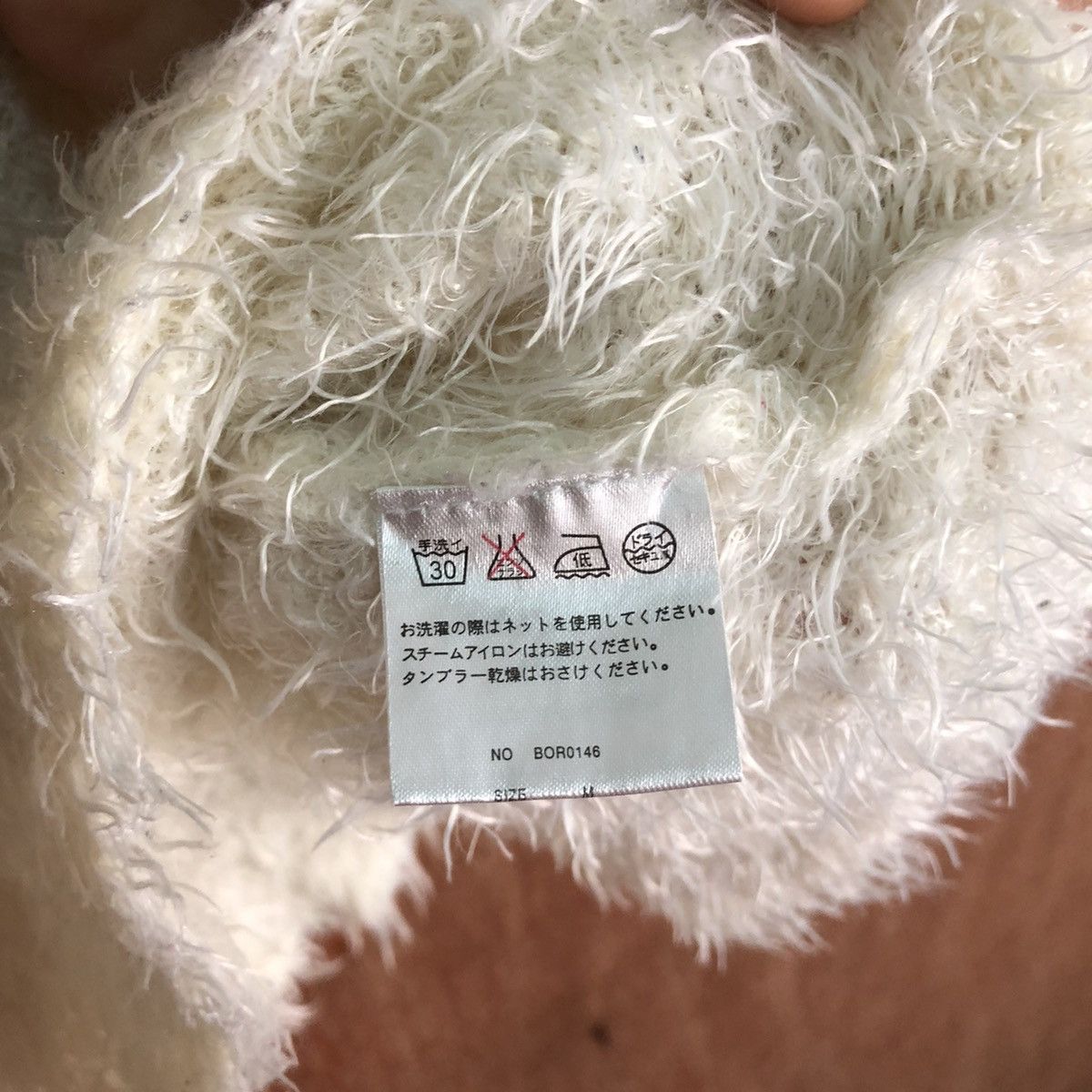 Japanese Brand Japanese Brand Shag Shaggy Fur Mohair Knitwear #6535 Size US S / EU 44-46 / 1 - 8 Thumbnail
