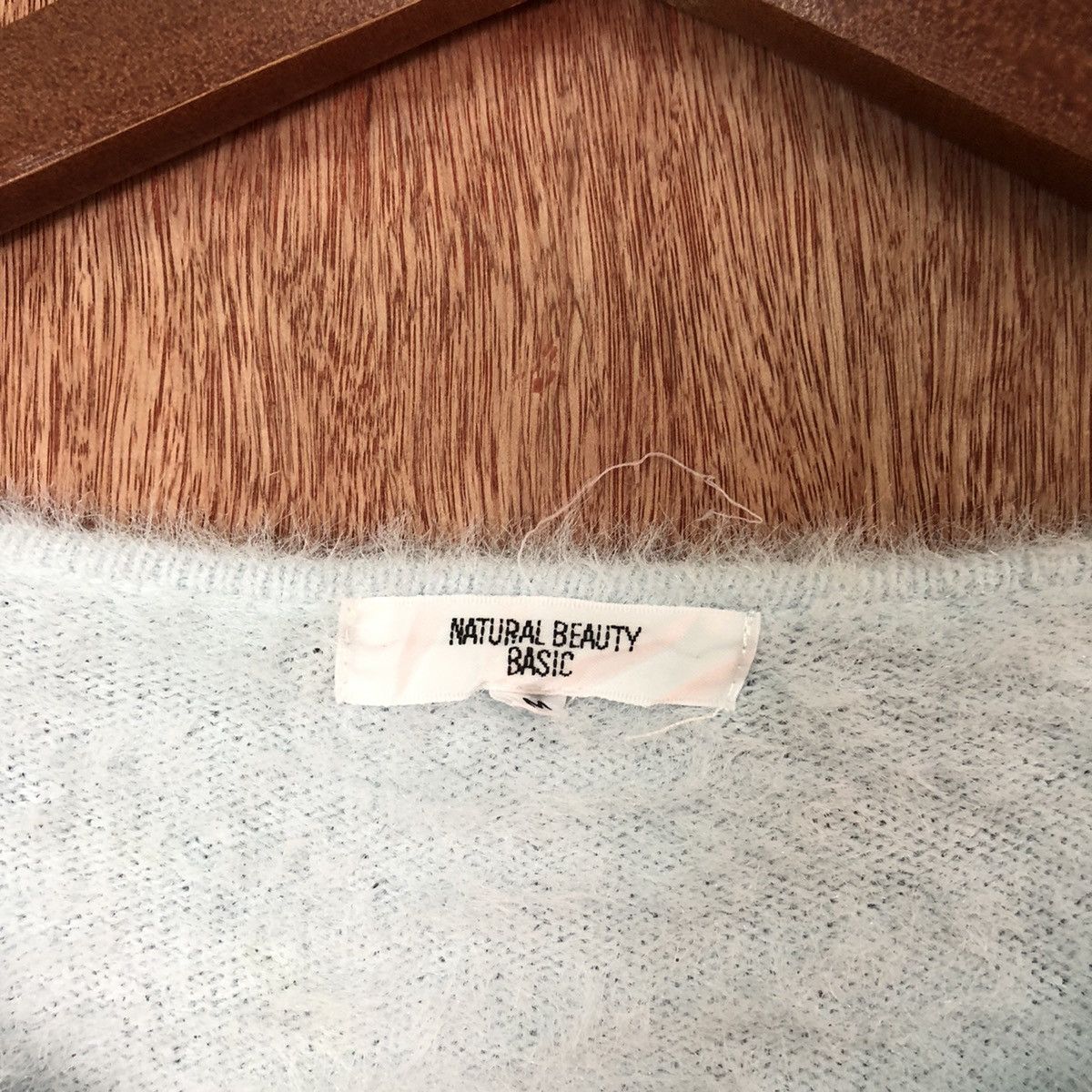 Japanese Brand Natural Beauty Basic Shagy Shaggy Fur Mohair Knitwear #6430 Size US M / EU 48-50 / 2 - 4 Thumbnail
