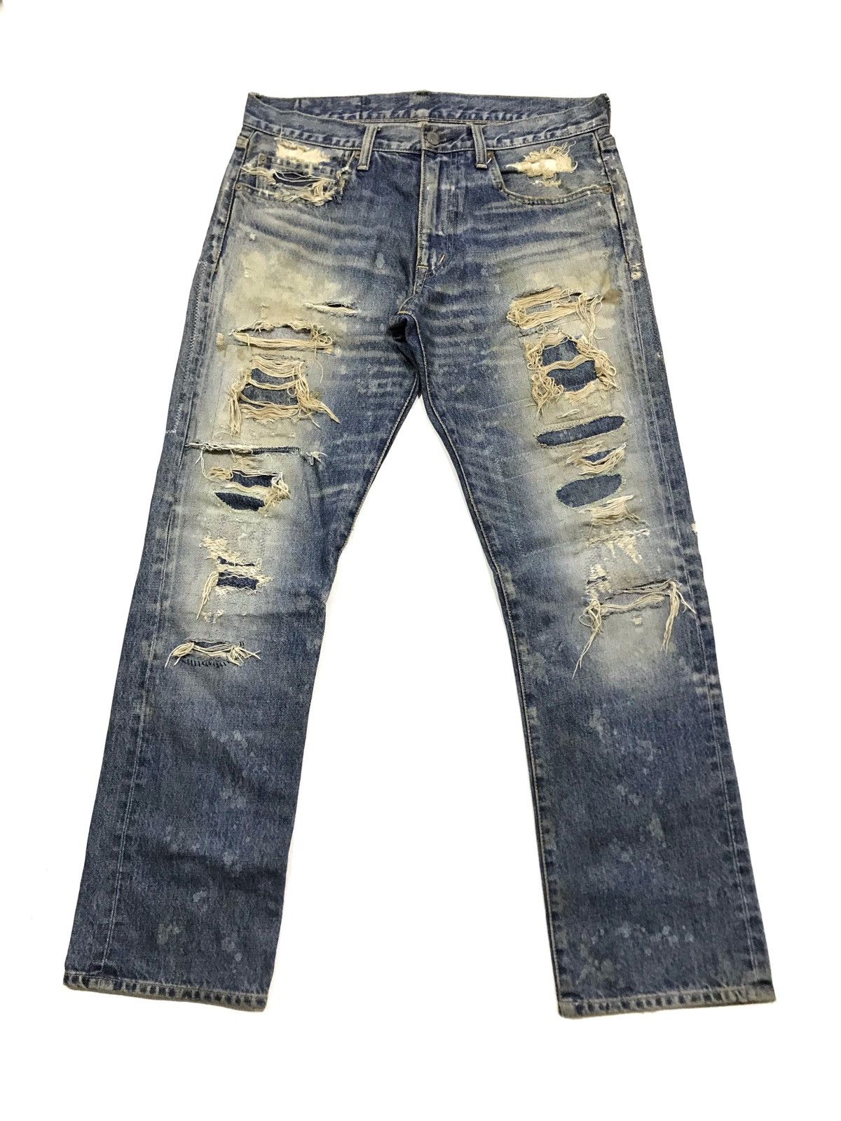 Japanese Brand RNA Damaged Jeans Size US 32 / EU 48 - 1 Thumbnail