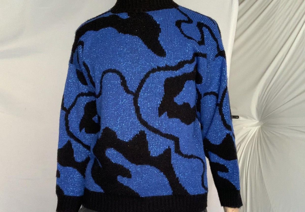 Vintage RARE vintage printed sweater Size US S / EU 44-46 / 1 - 2 Thumbnail