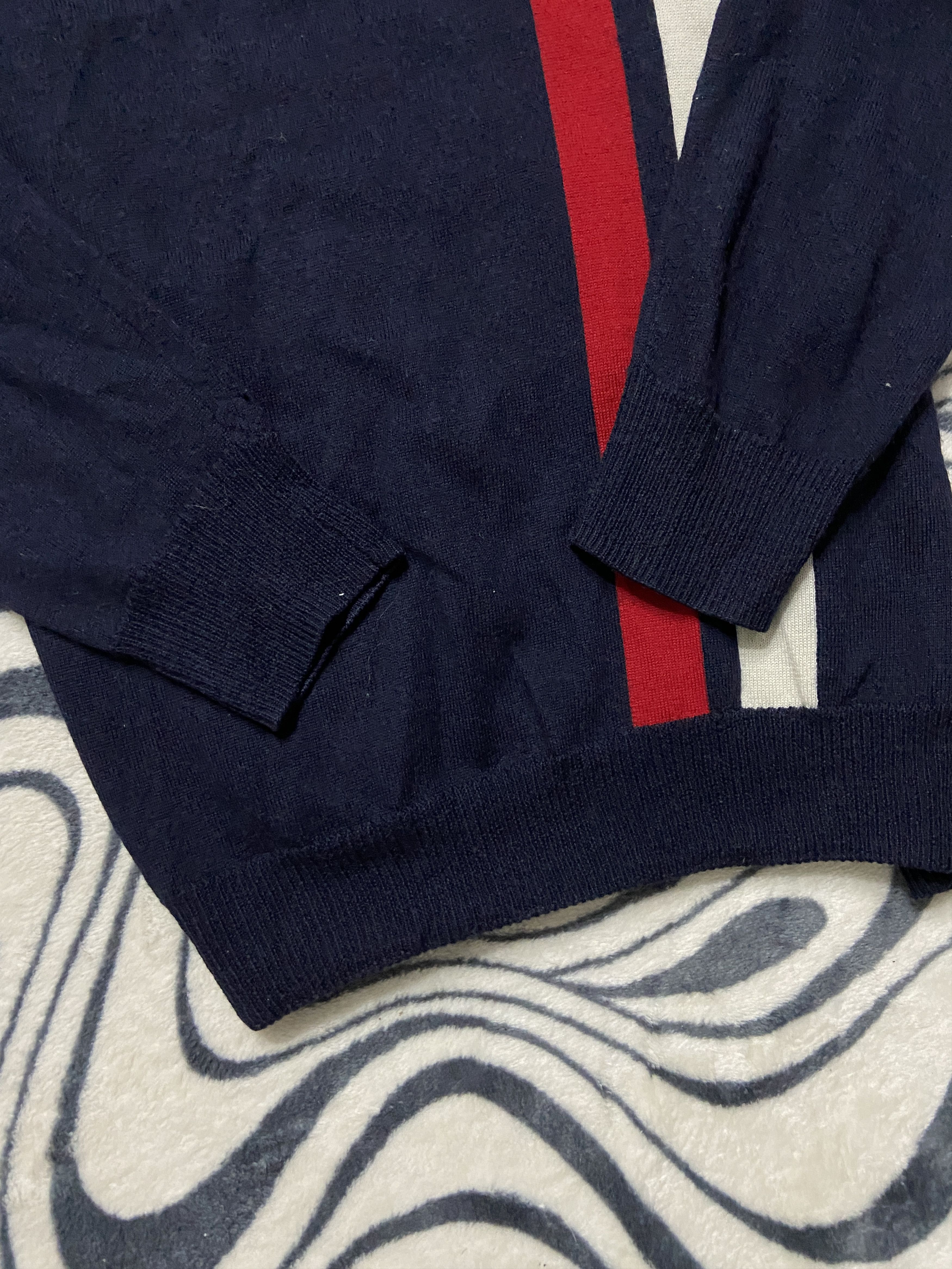 Pretty Green Pretty Green Vintage Merino Wool Sweater Size US L / EU 52-54 / 3 - 3 Thumbnail