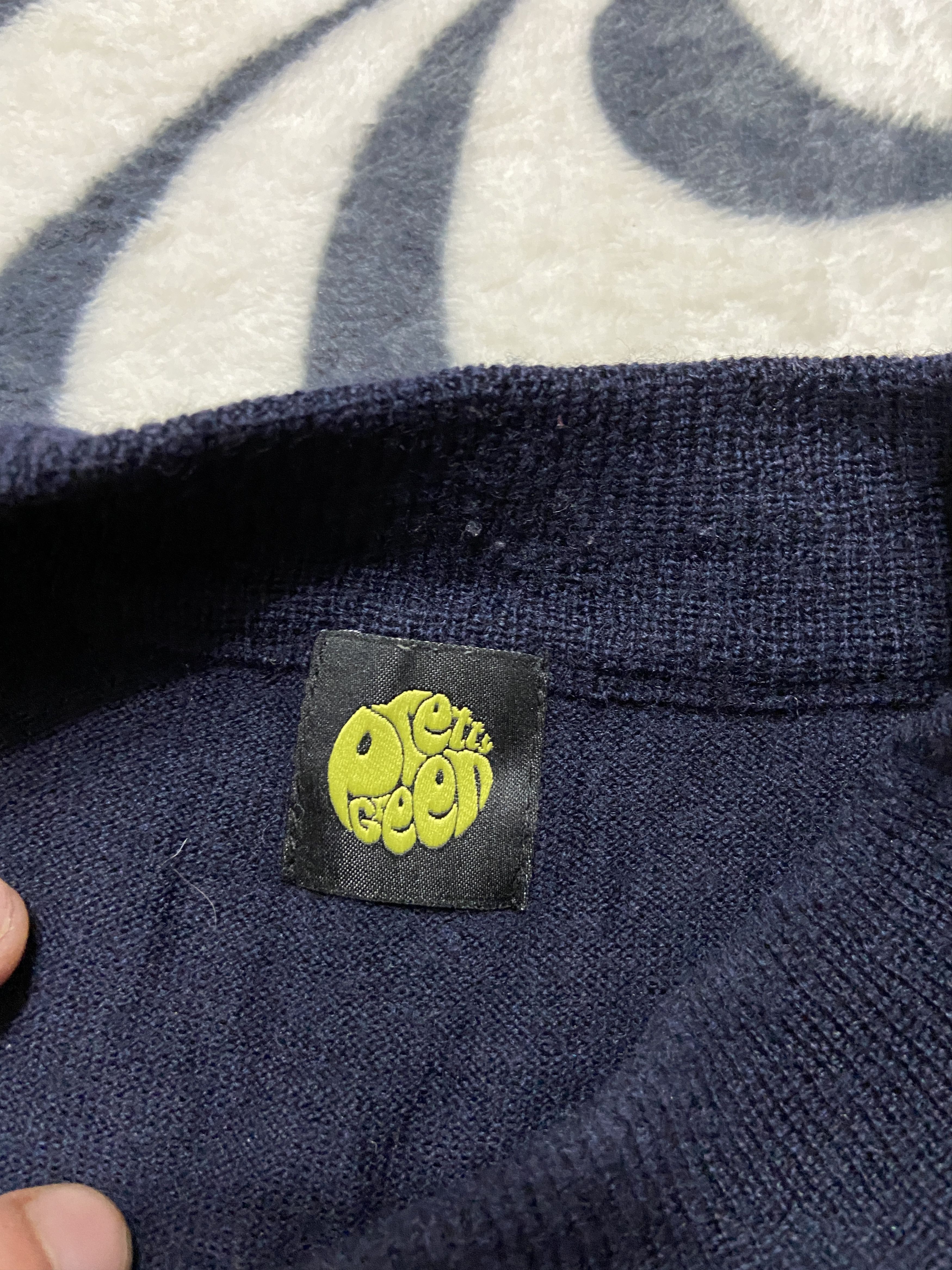Pretty Green Pretty Green Vintage Merino Wool Sweater Size US L / EU 52-54 / 3 - 4 Thumbnail