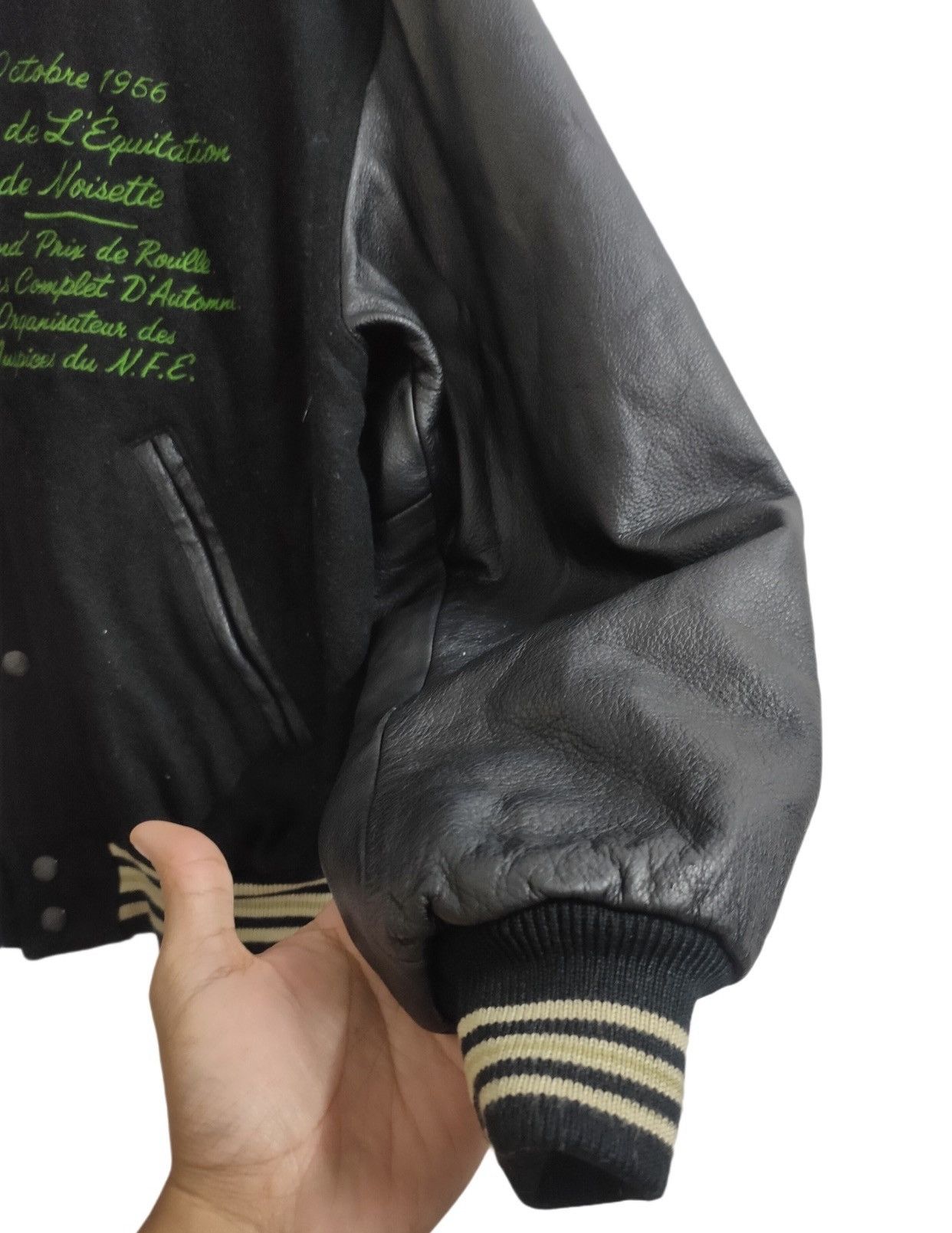 PPFM 💥PPFM Wool Leather Varsity Jacket Size US M / EU 48-50 / 2 - 7 Thumbnail