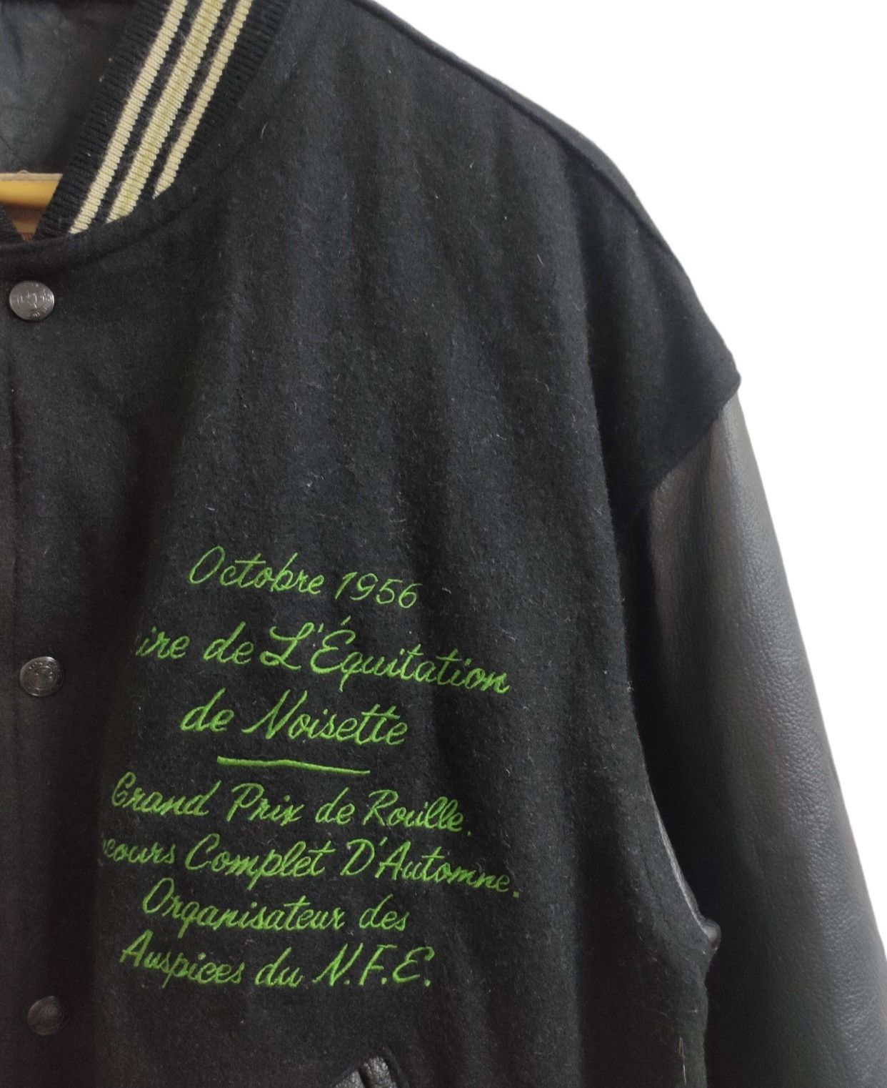 PPFM 💥PPFM Wool Leather Varsity Jacket Size US M / EU 48-50 / 2 - 5 Thumbnail