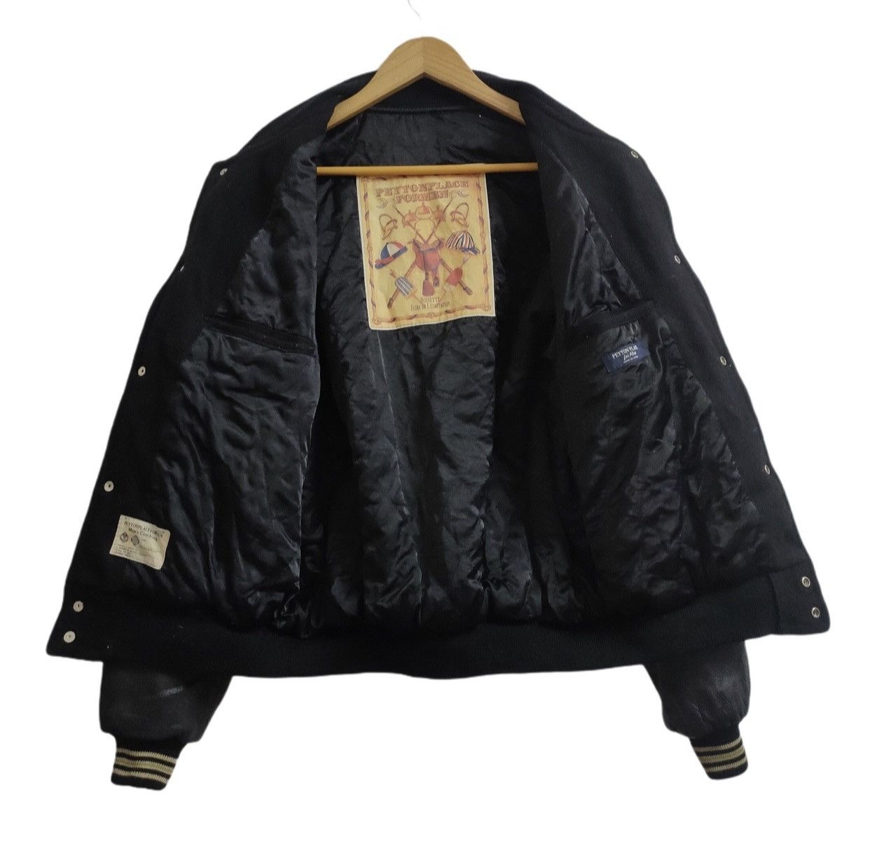 PPFM 💥PPFM Wool Leather Varsity Jacket Size US M / EU 48-50 / 2 - 9 Thumbnail