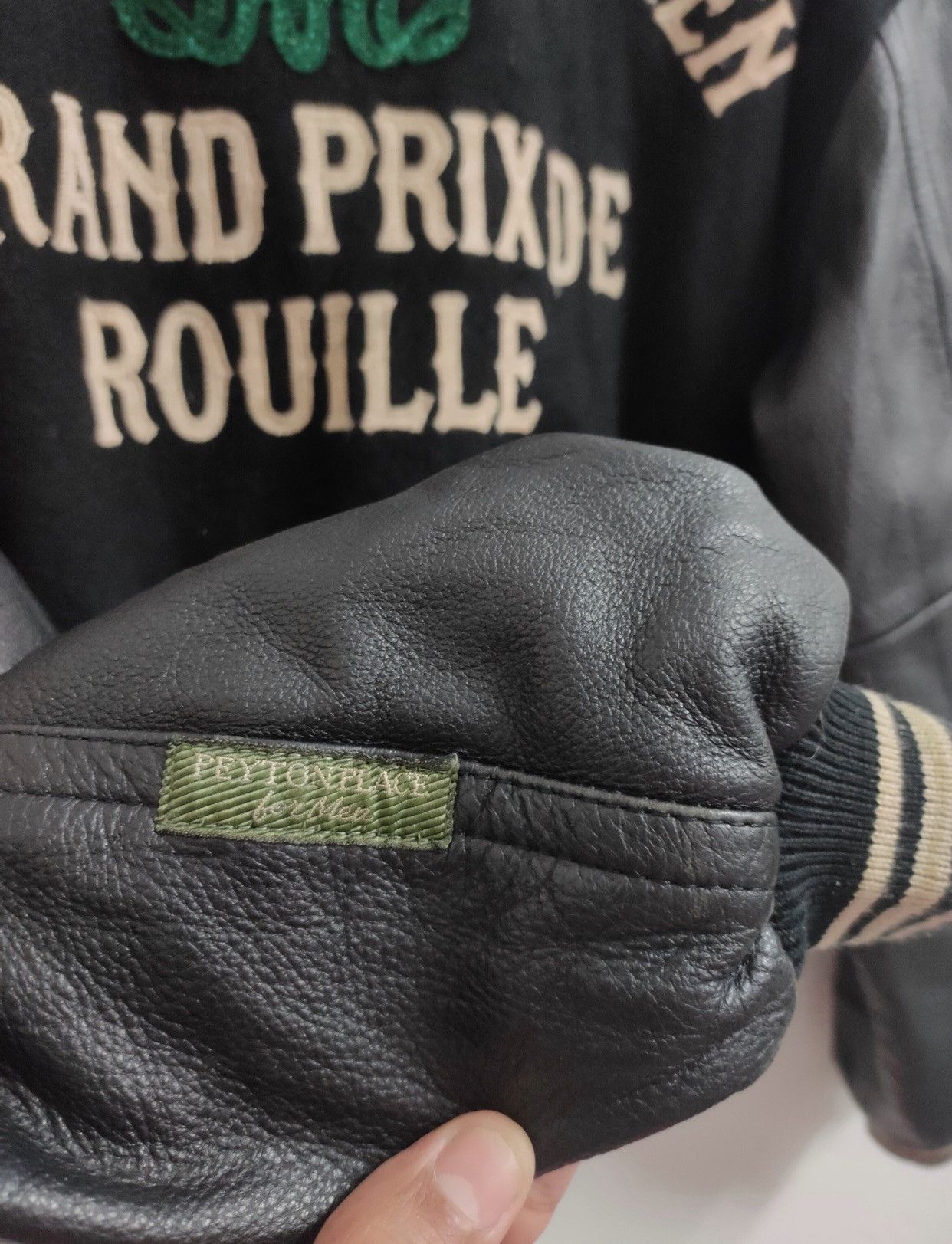 PPFM 💥PPFM Wool Leather Varsity Jacket Size US M / EU 48-50 / 2 - 8 Thumbnail
