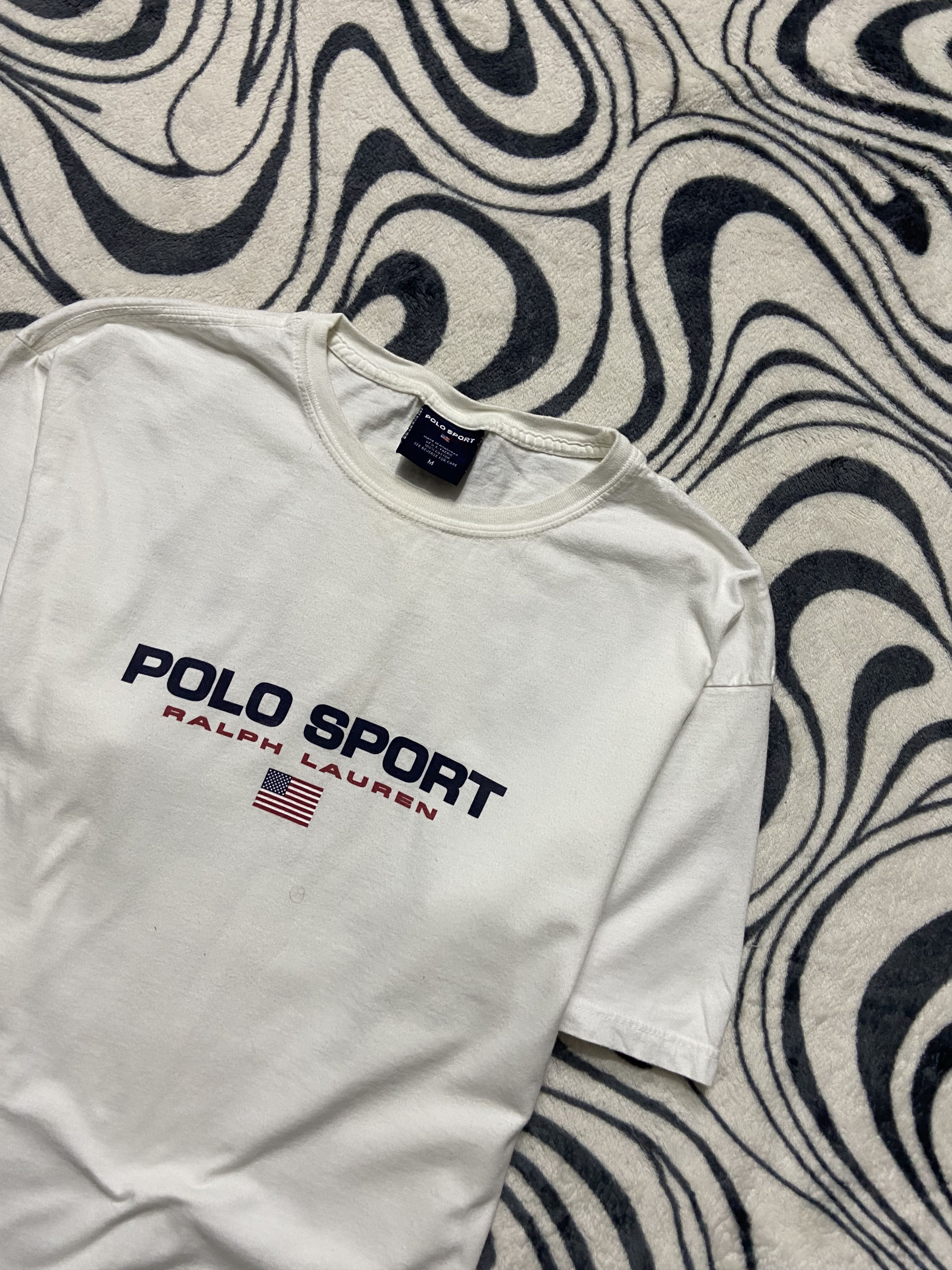 Polo Ralph Lauren Polo Sport Vintage Mens T-Shirt Size US M / EU 48-50 / 2 - 2 Thumbnail