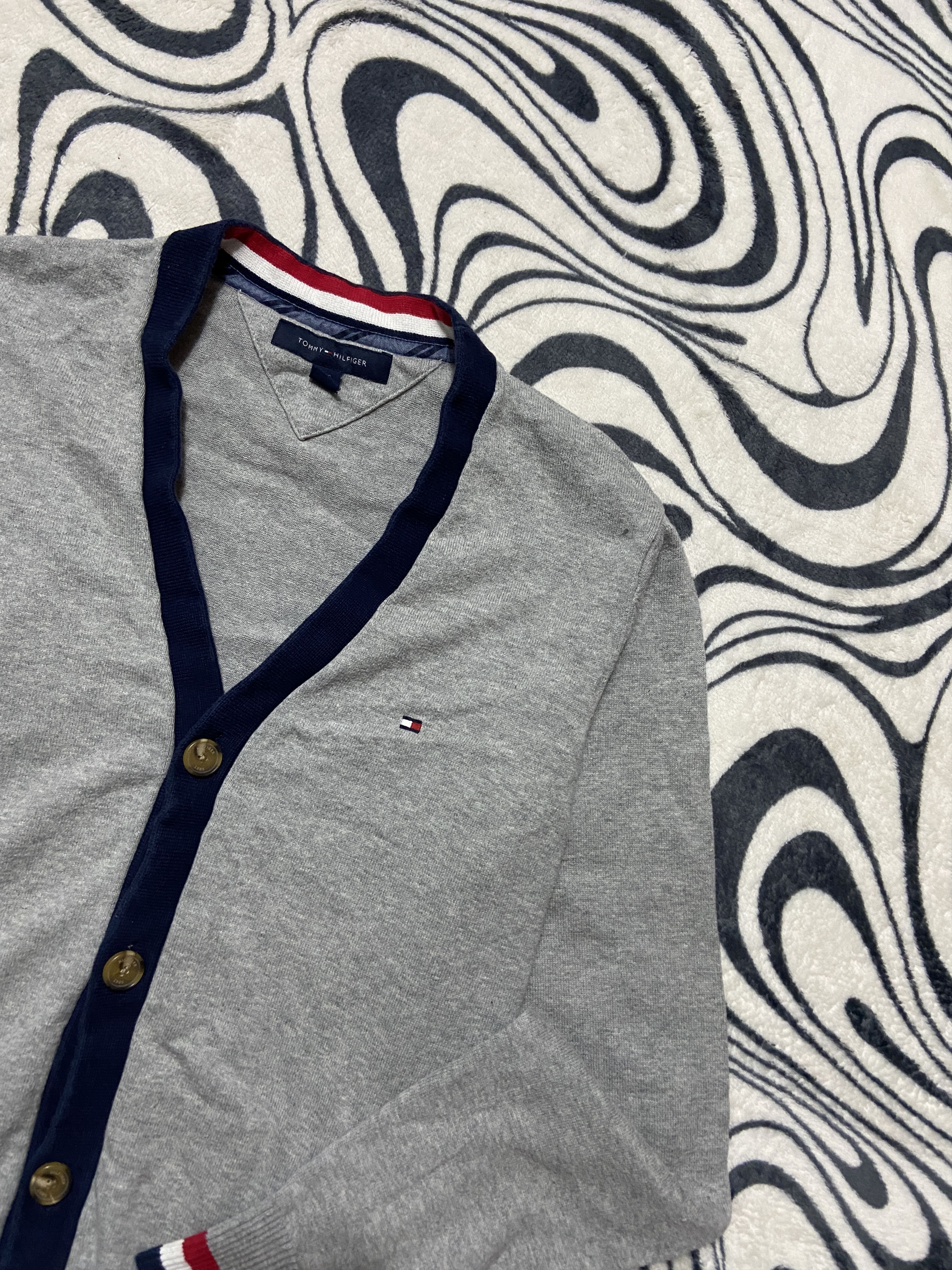 Tommy Hilfiger Tommy Hilfiger Mens Cardigan Size US L / EU 52-54 / 3 - 2 Thumbnail