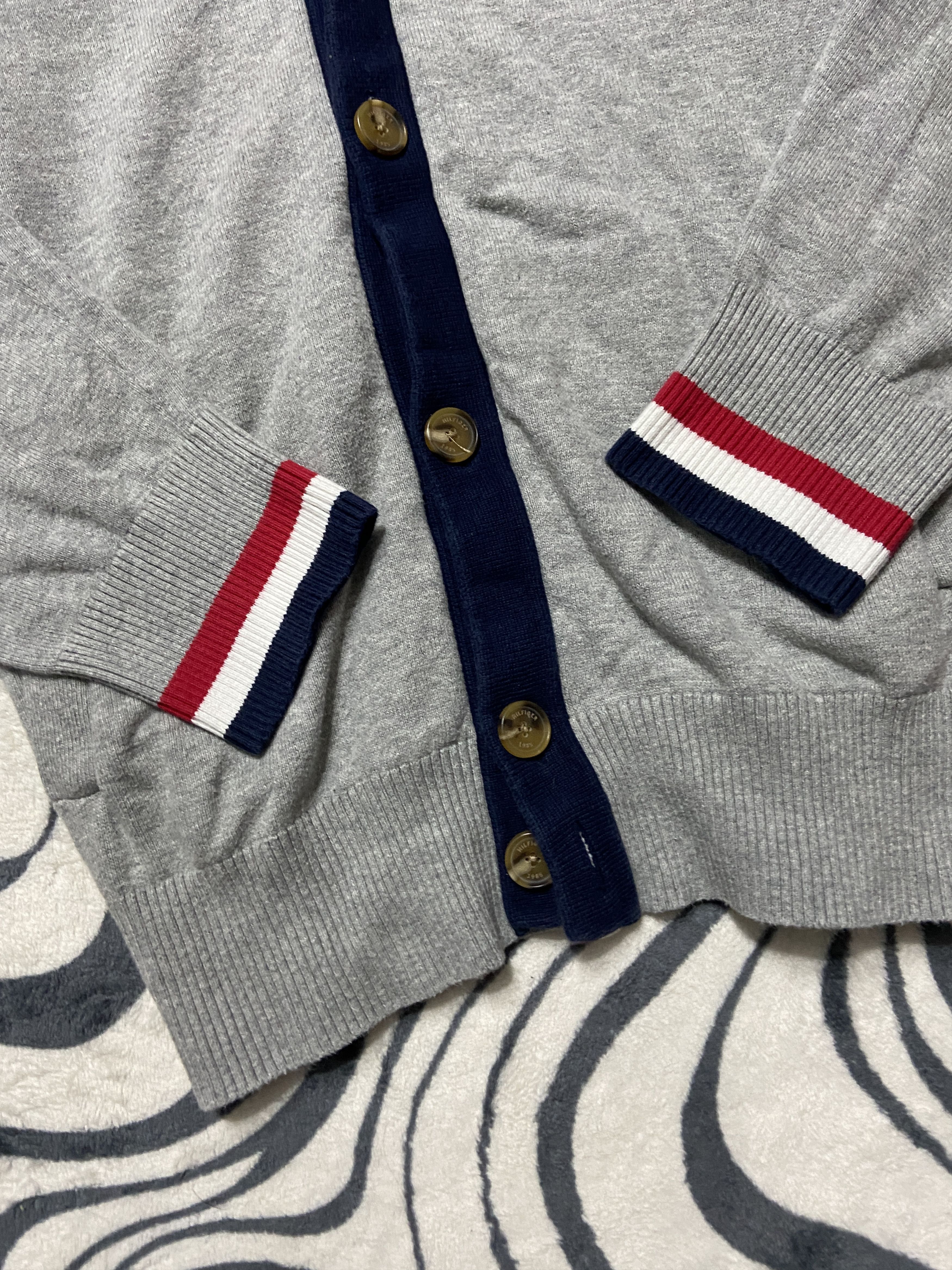 Tommy Hilfiger Tommy Hilfiger Mens Cardigan Size US L / EU 52-54 / 3 - 3 Thumbnail