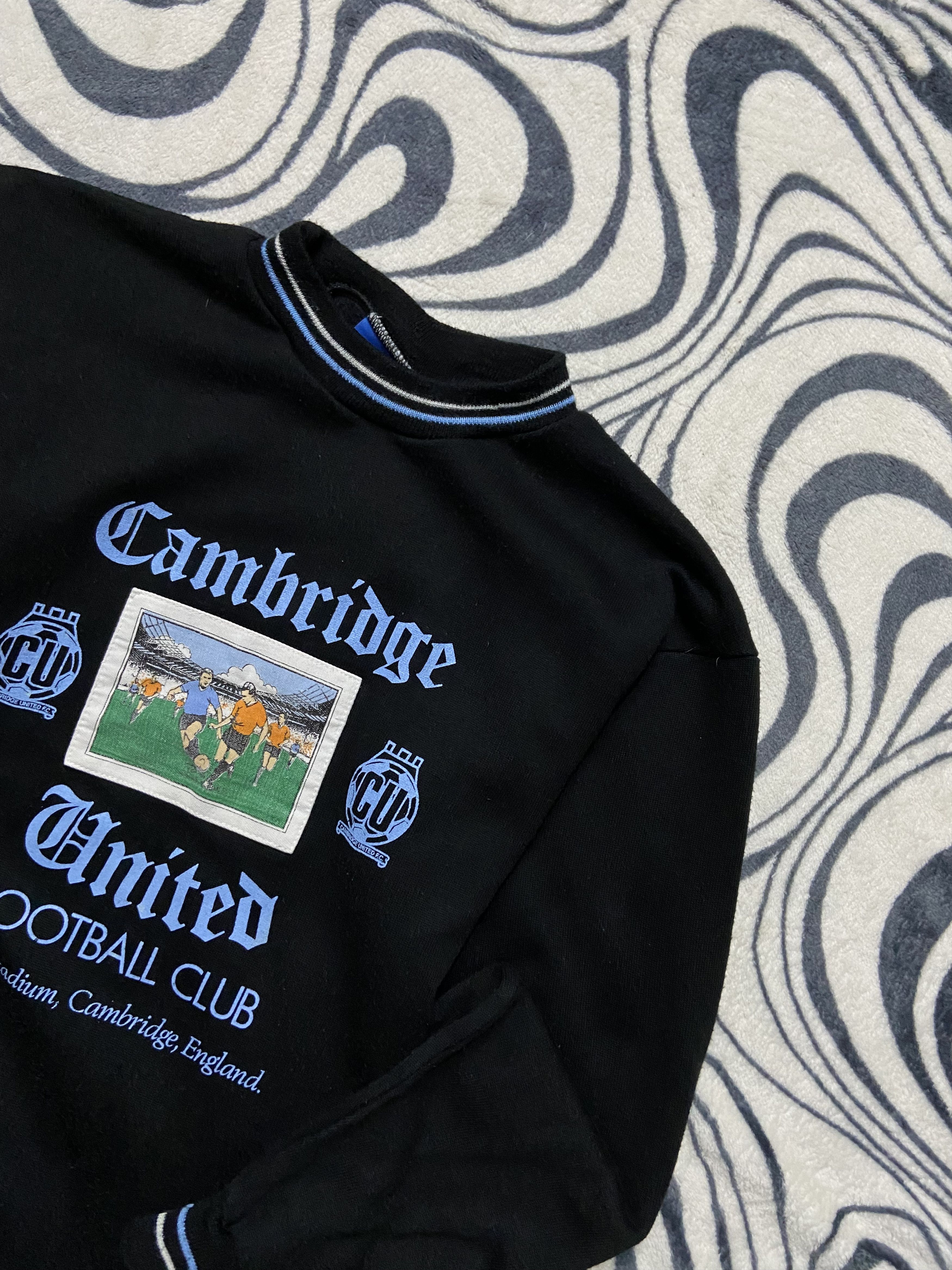 Vintage Vintage Cambridge University Football Club Sweatshirt Size US M / EU 48-50 / 2 - 2 Thumbnail