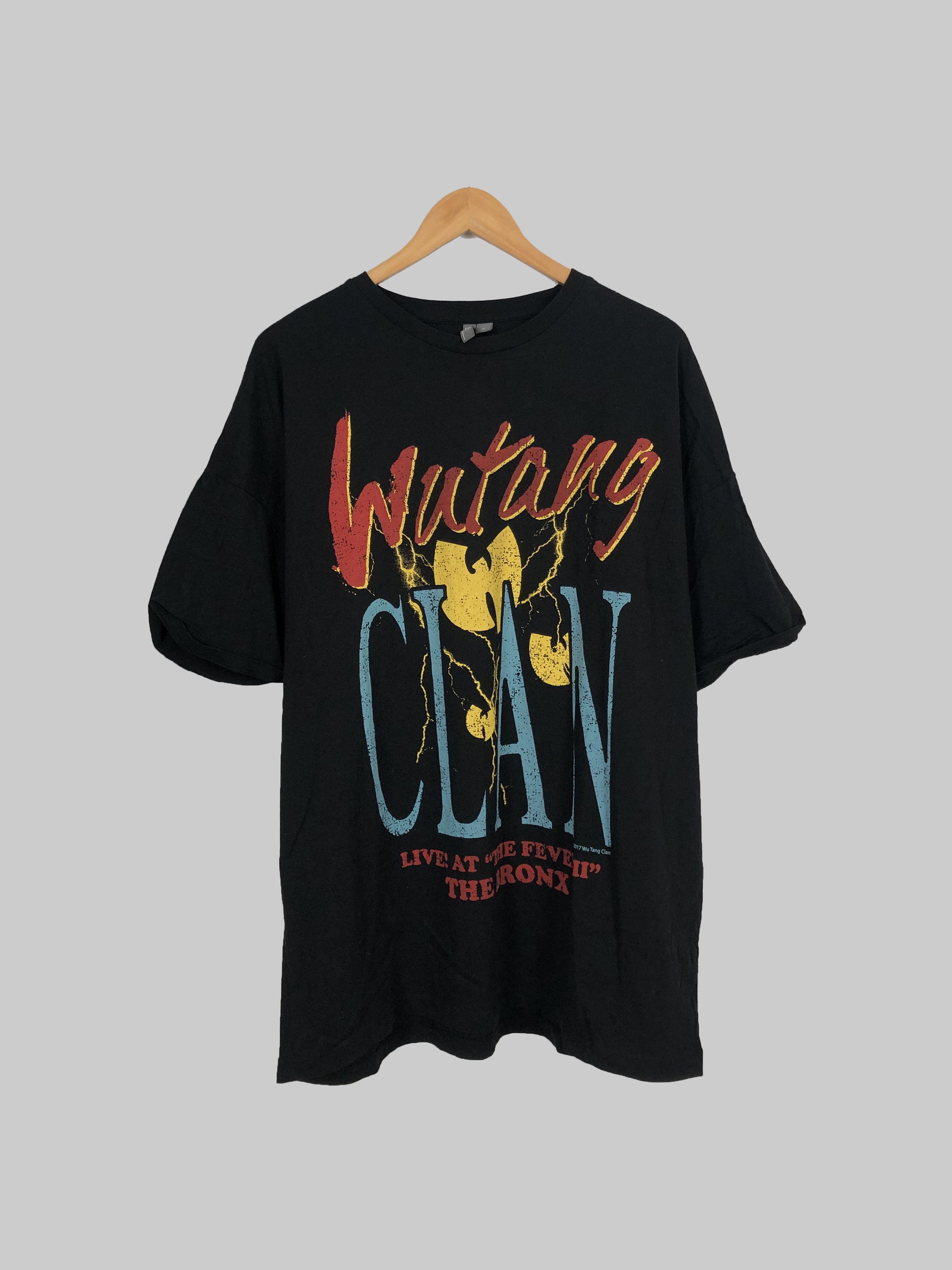 Band Tees Vintage 2017 Wu Tang Clan (Ice Cube Snoop Dogg Dr.Dre) Size US M / EU 48-50 / 2 - 1 Thumbnail