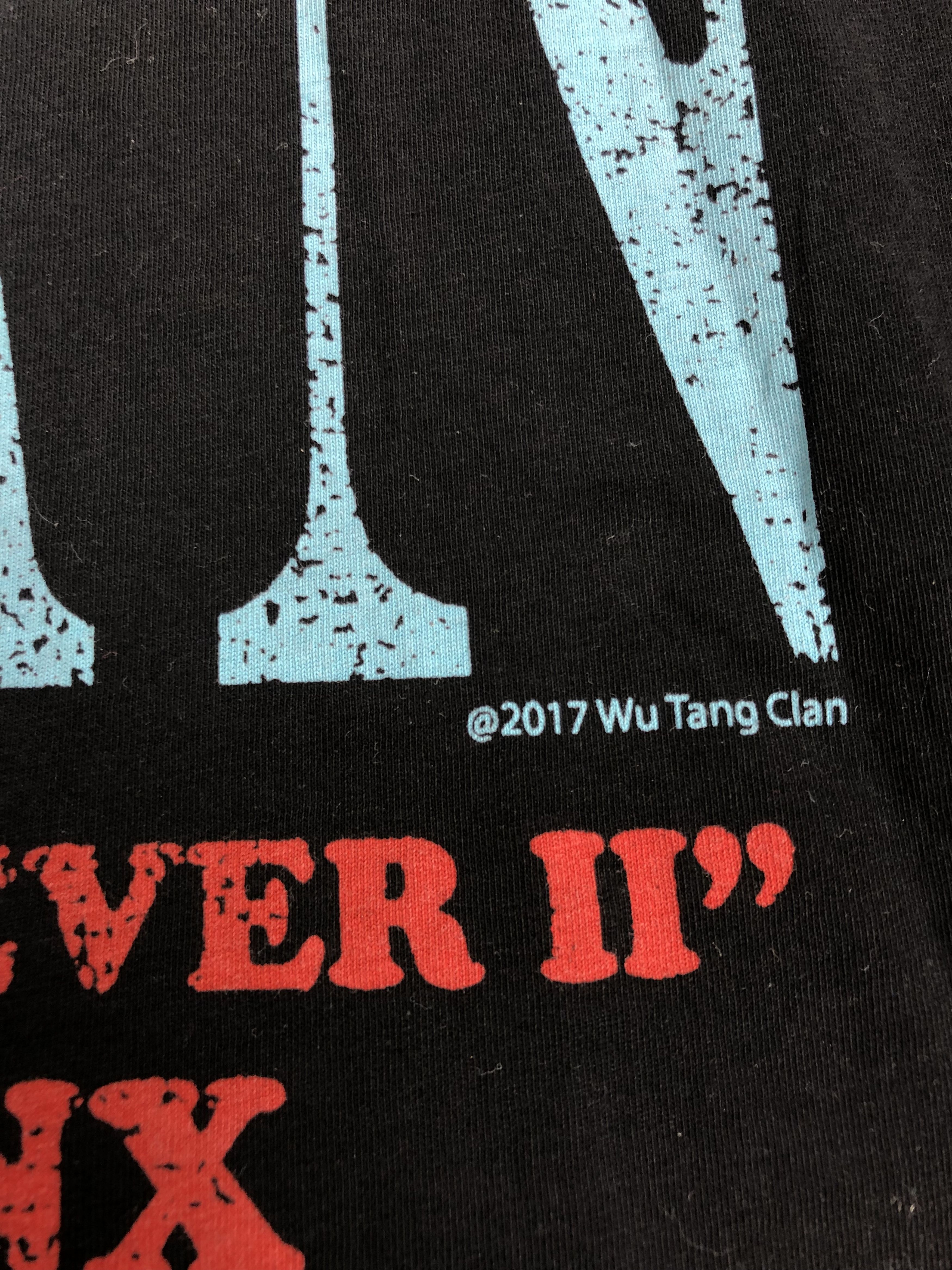 Band Tees Vintage 2017 Wu Tang Clan (Ice Cube Snoop Dogg Dr.Dre) Size US M / EU 48-50 / 2 - 4 Thumbnail