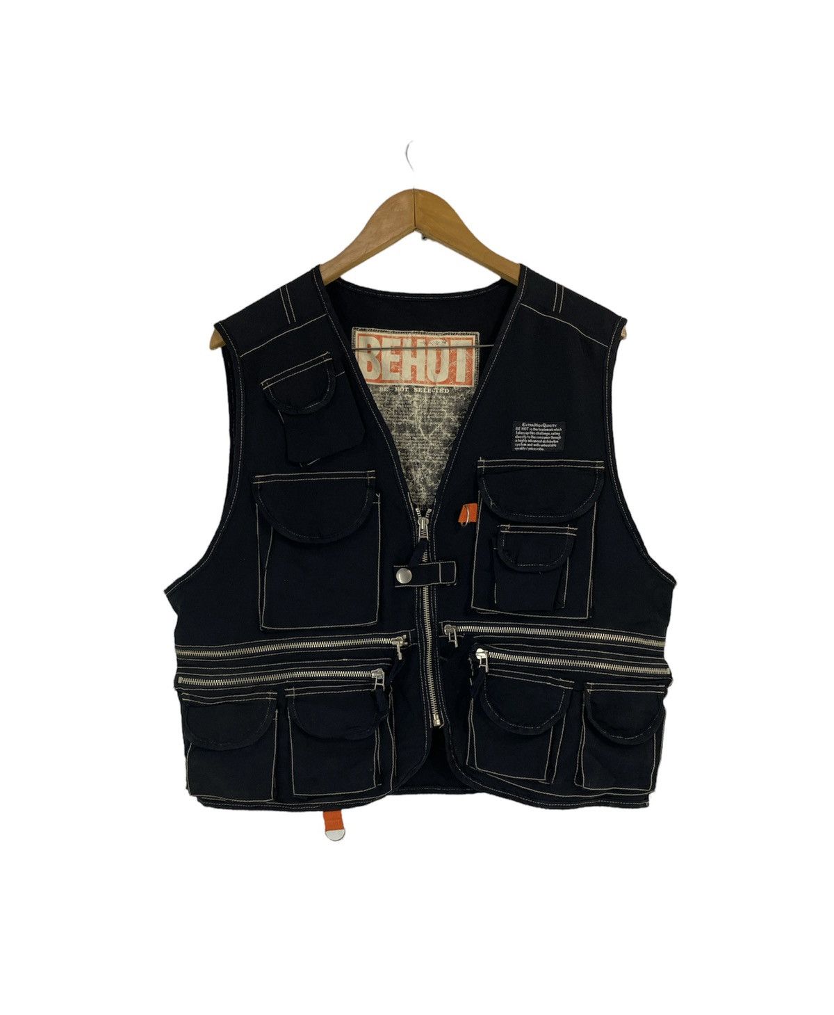 Japanese Brand Behot Vest Multipocket Design Tactical Utility Vest Size US M / EU 48-50 / 2 - 1 Thumbnail