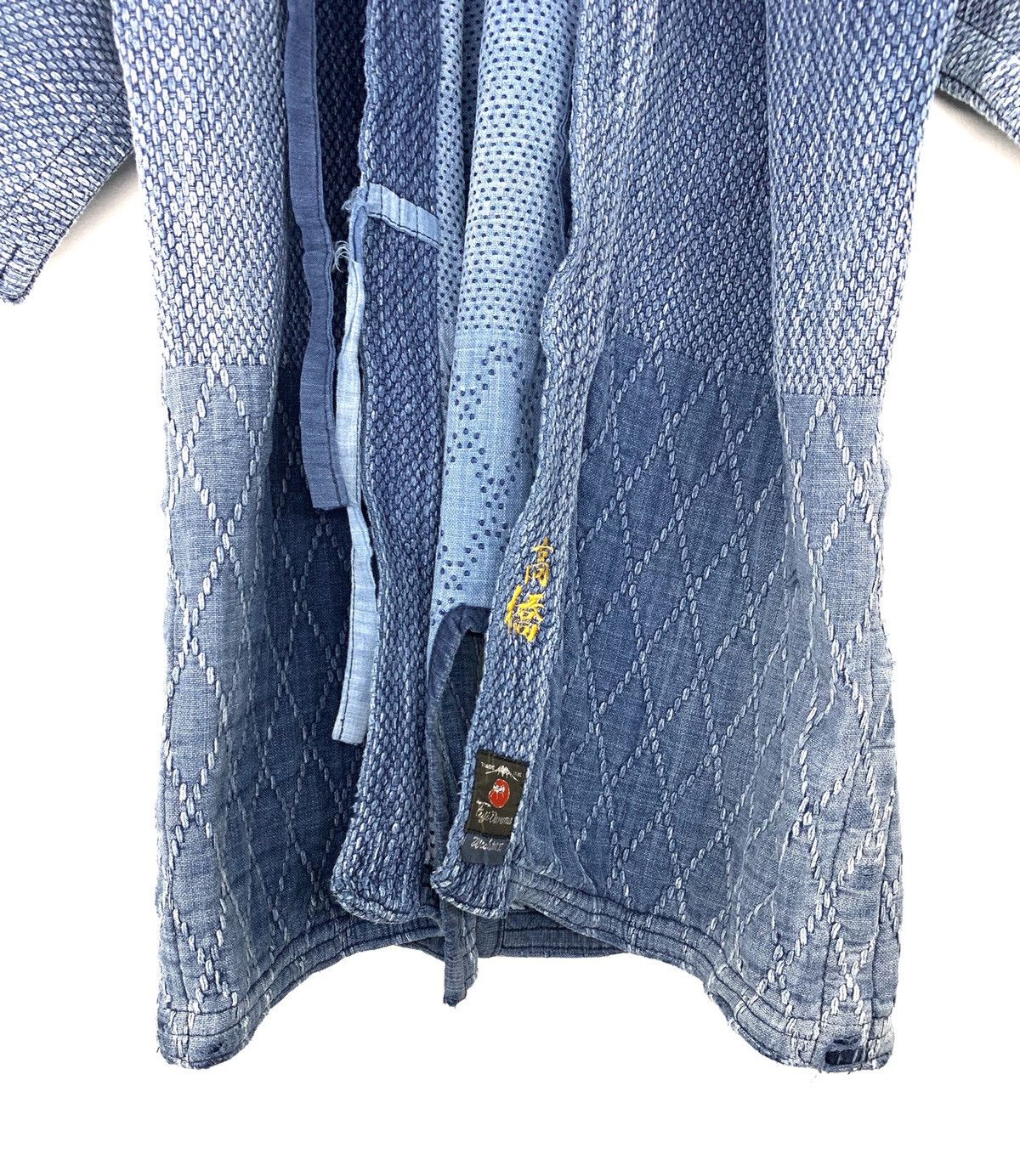 Indigo × Real Japan Blues RARE ‼️ Vintage Kendo Samurai Kimono Japan Jacket Size US M / EU 48-50 / 2 - 3 Thumbnail