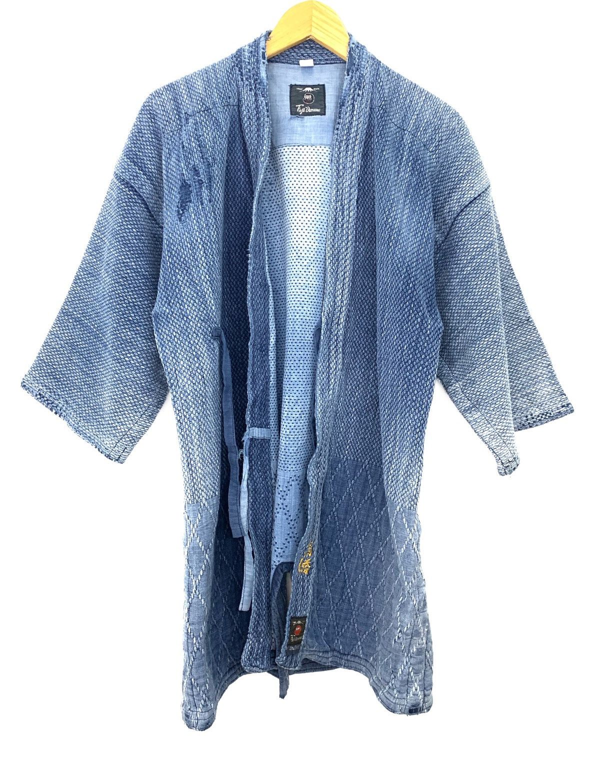 Indigo × Real Japan Blues RARE ‼️ Vintage Kendo Samurai Kimono Japan Jacket Size US M / EU 48-50 / 2 - 1 Thumbnail