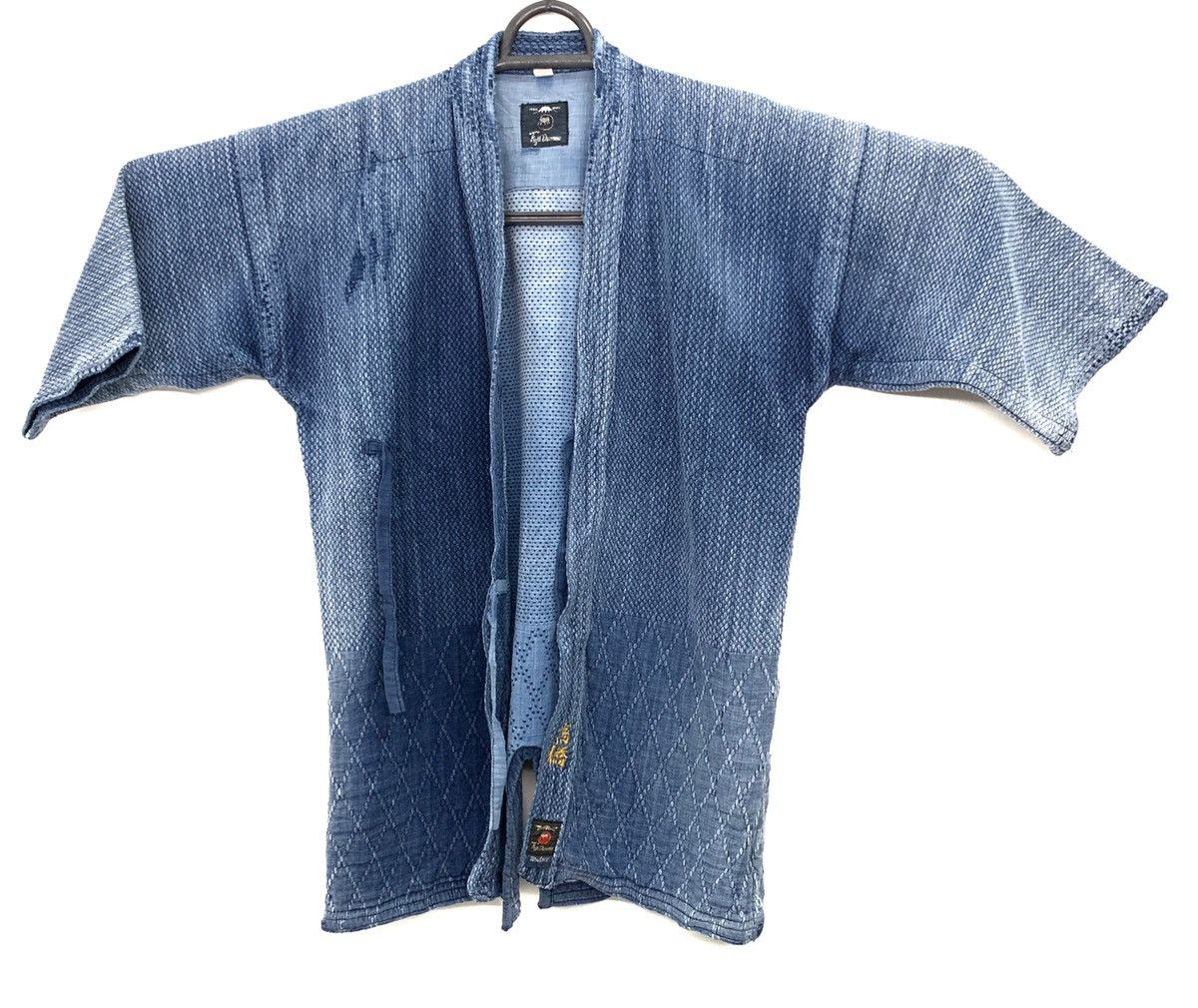 Indigo × Real Japan Blues RARE ‼️ Vintage Kendo Samurai Kimono Japan Jacket Size US M / EU 48-50 / 2 - 6 Thumbnail