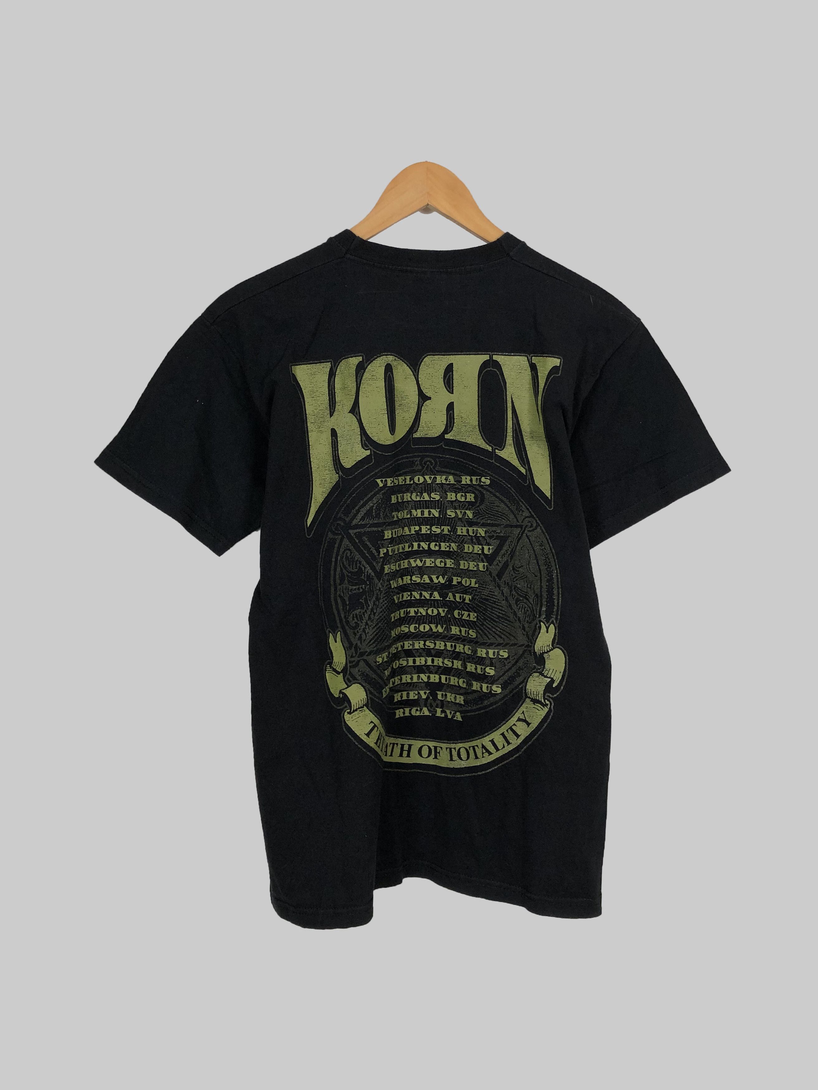 Band Tees Vintage Korn (Stone Sour Marilyn Manson Limp Bizkit) Size US S / EU 44-46 / 1 - 2 Thumbnail