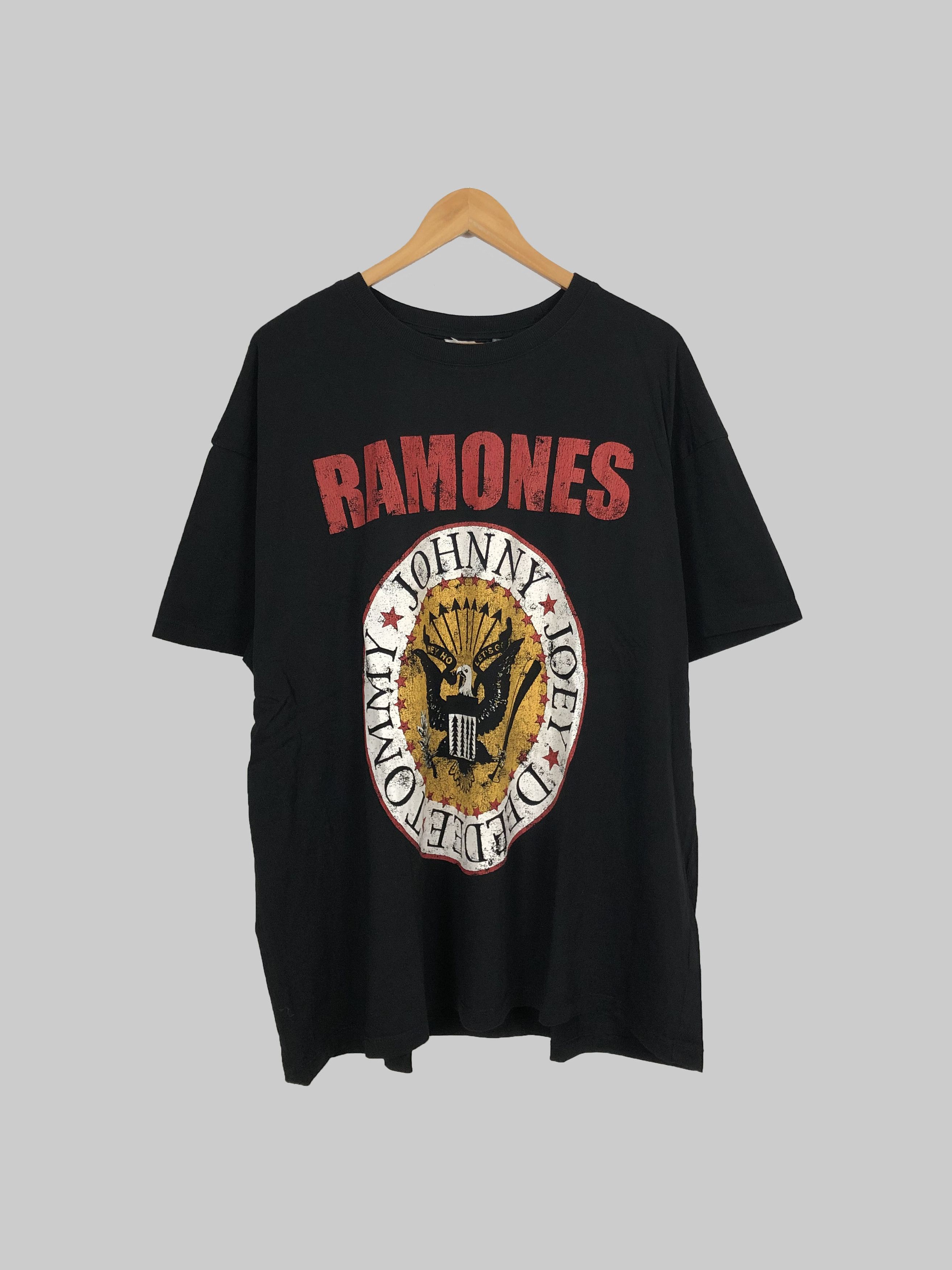 Band Tees Vintage Ramones (Black Flag Green Day Sex Pistols) Size US XXL / EU 58 / 5 - 1 Thumbnail