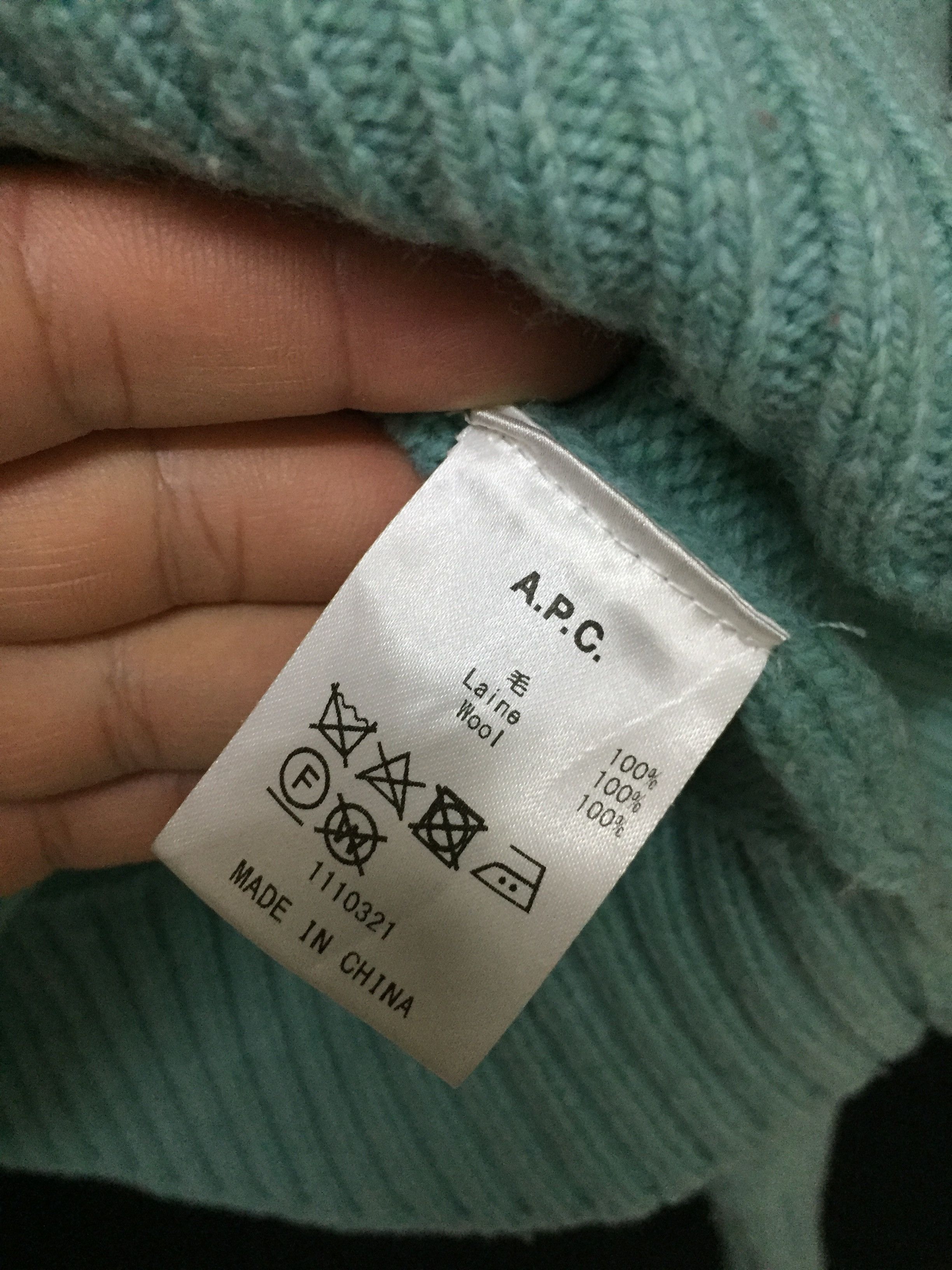 A.P.C. APC crop cable knit Size S / US 4 / IT 40 - 12 Thumbnail