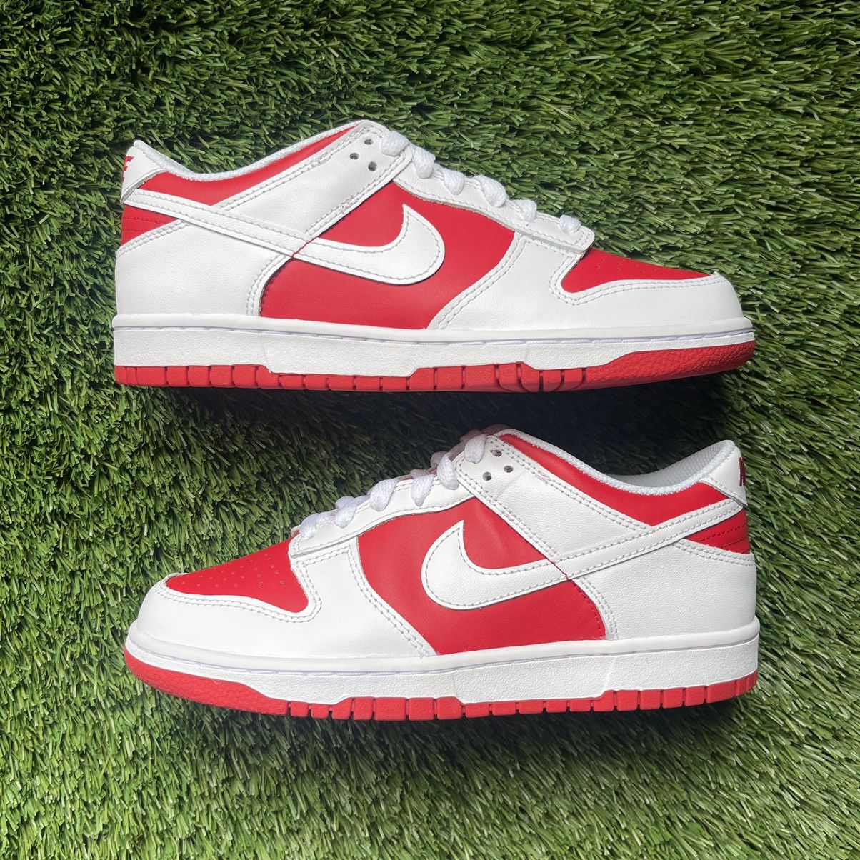 Nike Nike Dunk Low Championship Red Size 6Y Grailed