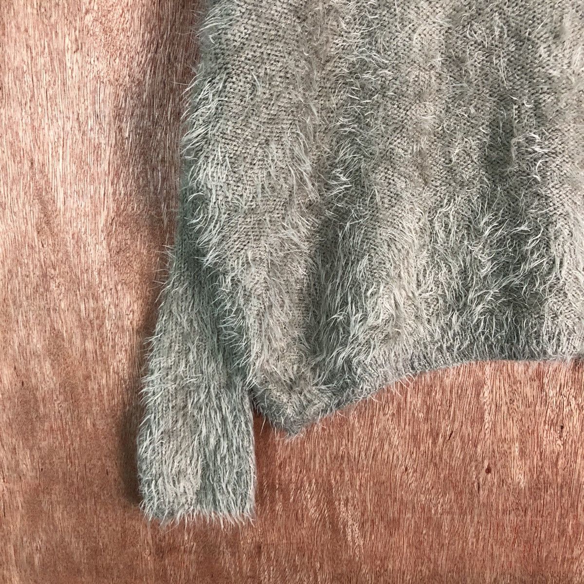 Homespun Knitwear DL Nudist Pocket Shag Shaggy Fur Mohair Knitwear #6491 Size US M / EU 48-50 / 2 - 4 Thumbnail