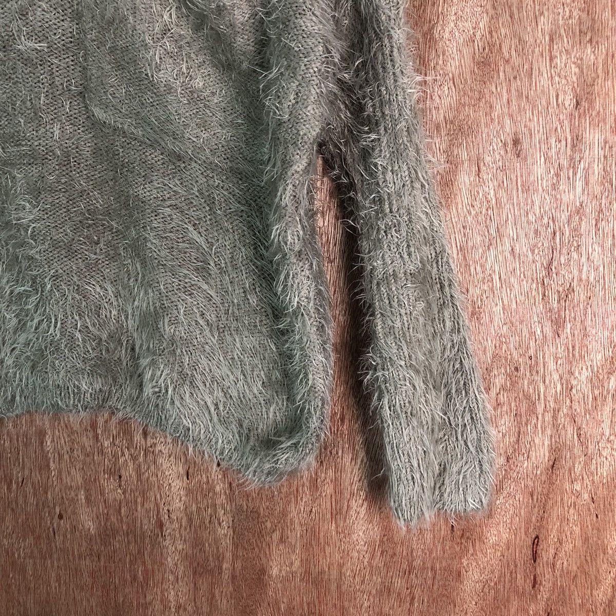 Homespun Knitwear DL Nudist Pocket Shag Shaggy Fur Mohair Knitwear #6491 Size US M / EU 48-50 / 2 - 5 Thumbnail