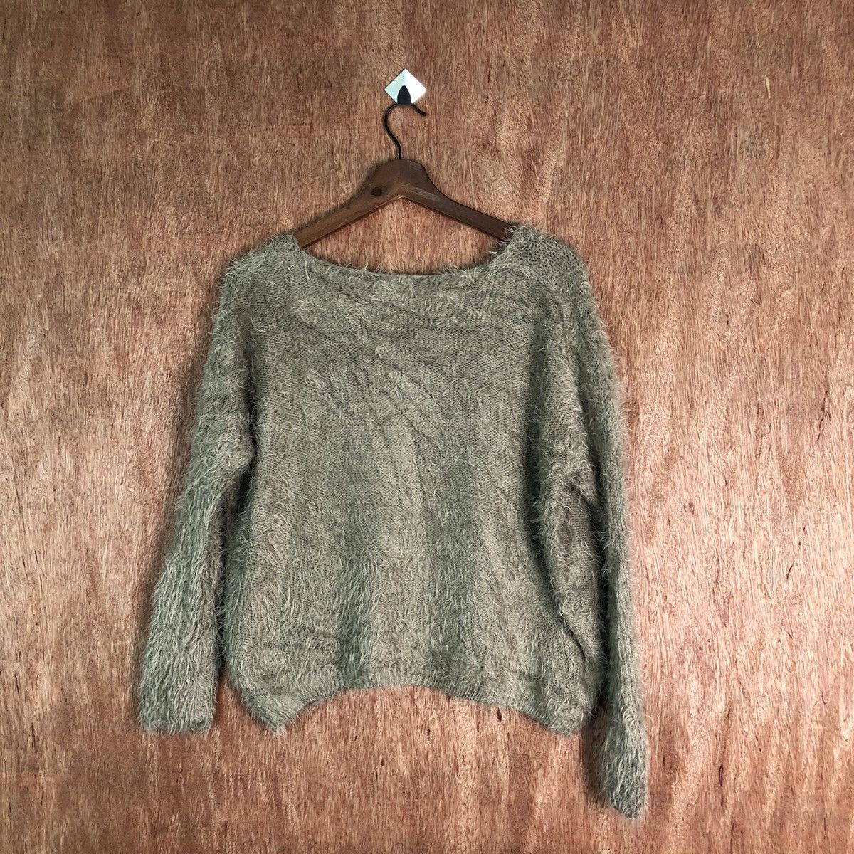 Homespun Knitwear DL Nudist Pocket Shag Shaggy Fur Mohair Knitwear #6491 Size US M / EU 48-50 / 2 - 9 Thumbnail