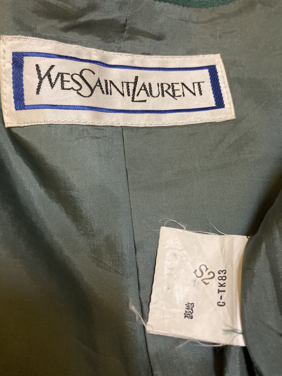 Yves Saint Laurent YVES SAINT LAUREN JACKET Size US M / EU 48-50 / 2 - 4 Thumbnail