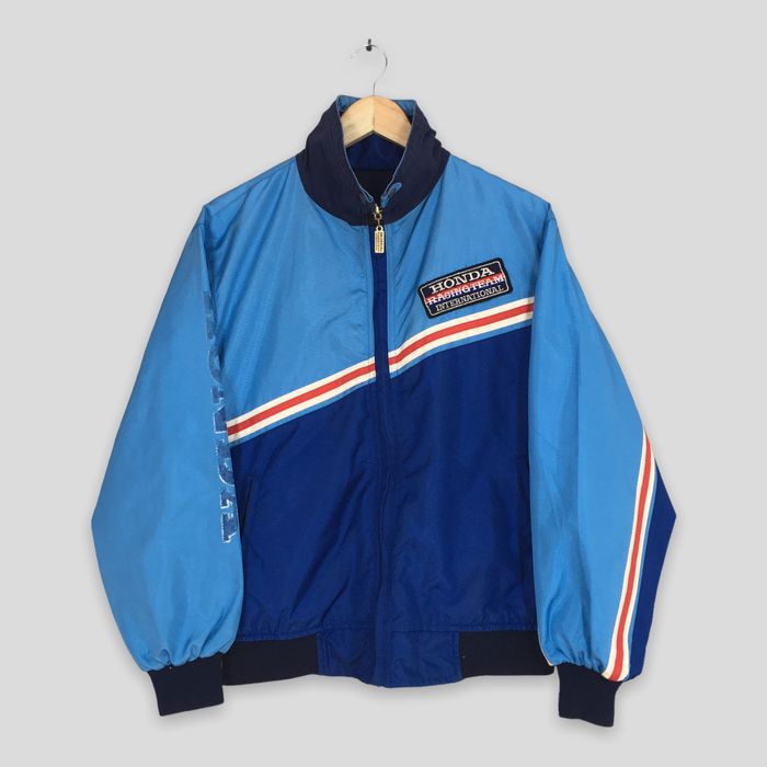 Windbreaker Vintage 90s Japan Honda Racing Team Motorsport Jacket ...